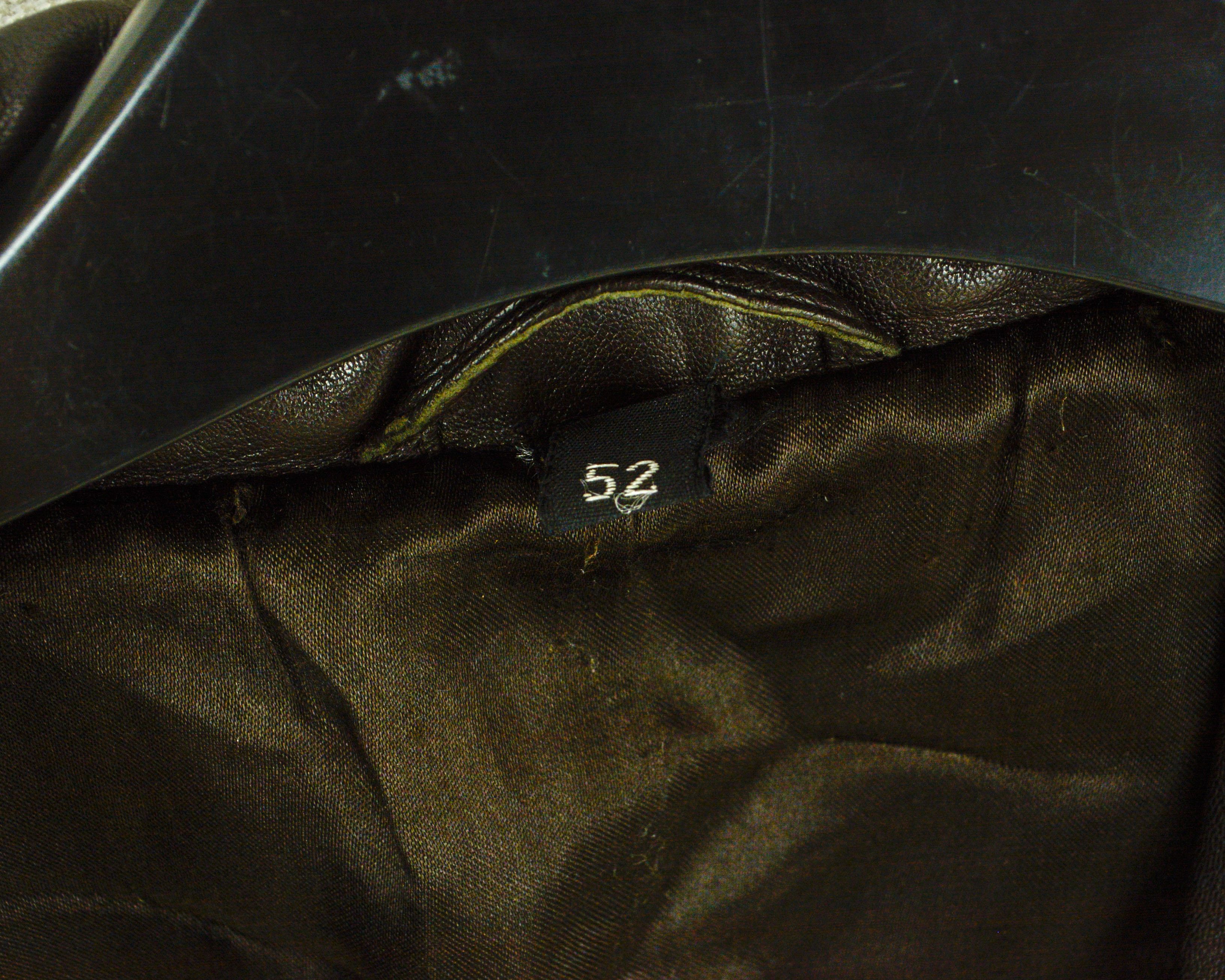 Leather × Vintage UK 42 US Leather Jacket Over Sport Coat Winter EU 52 VTG Size US L / EU 52-54 / 3 - 3 Thumbnail