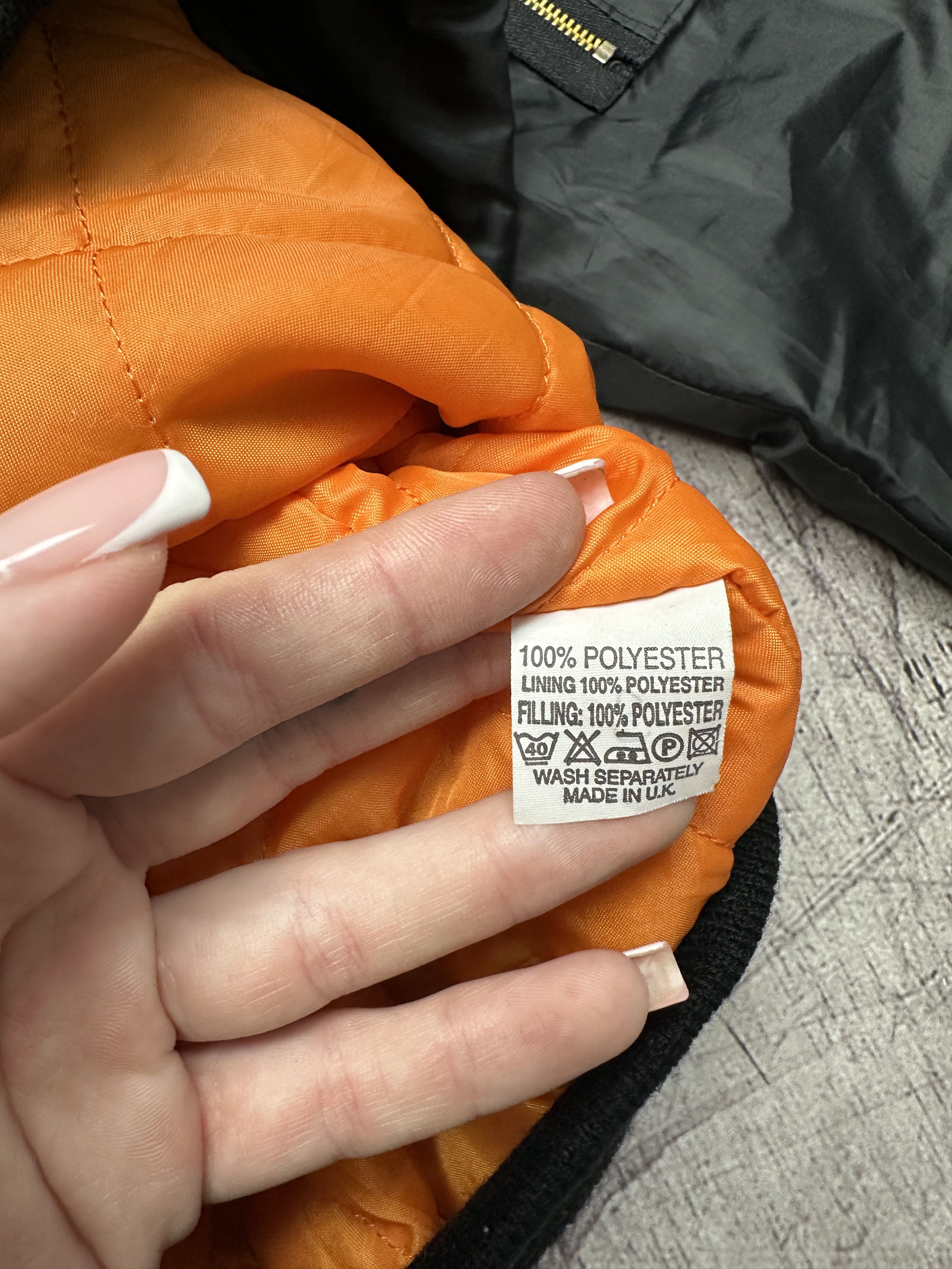 Vintage Vintage MA 1 Bomber Jacket Military Flyers Nylon Size US M / EU 48-50 / 2 - 5 Thumbnail