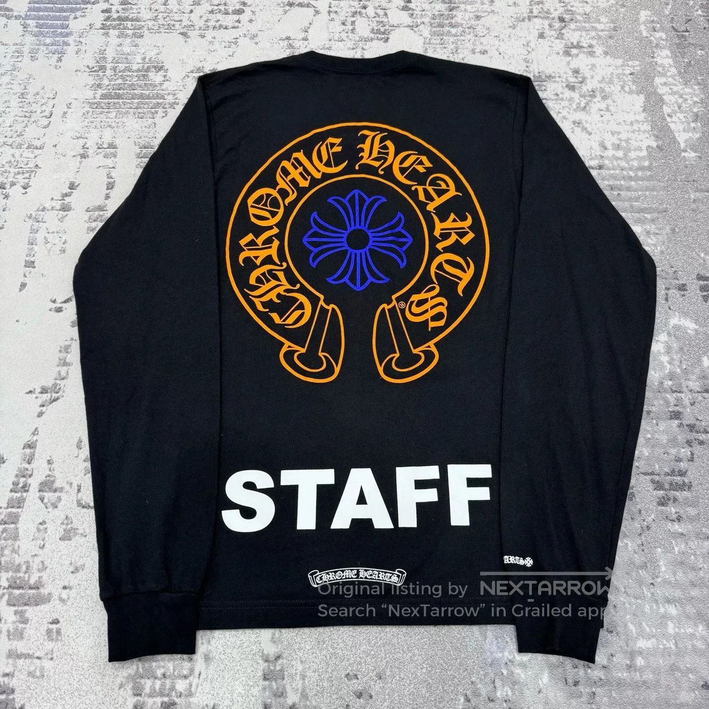 Chrome Hearts Chrome Hearts STAFF Pattern Long Sleeve T-Shirt. Size US M / EU 48-50 / 2 - 2 Thumbnail