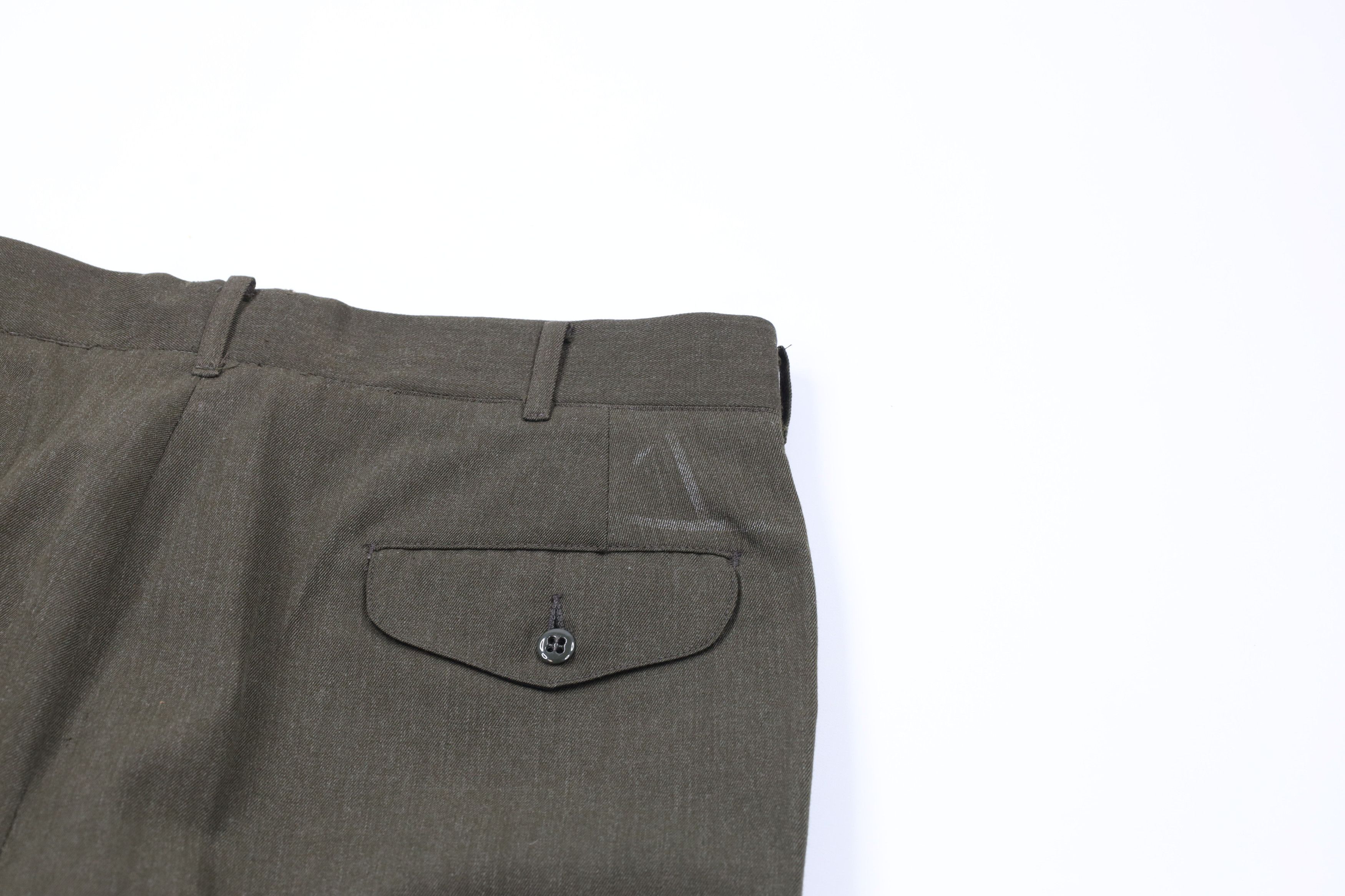 Vintage Vintage 90s Military Wide Leg Marine Corp Trousers Pants USA Size US 32 / EU 48 - 12 Thumbnail