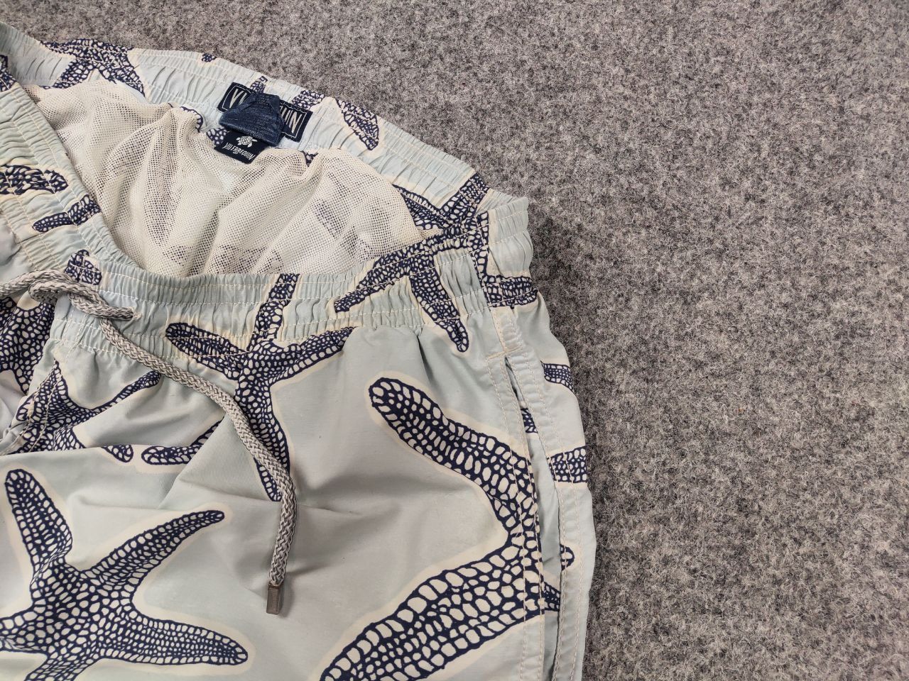 Vilebrequin Vilebrequin Design Casual printed Blue sea ​​pattern Shorts Size US 36 / EU 52 - 4 Thumbnail