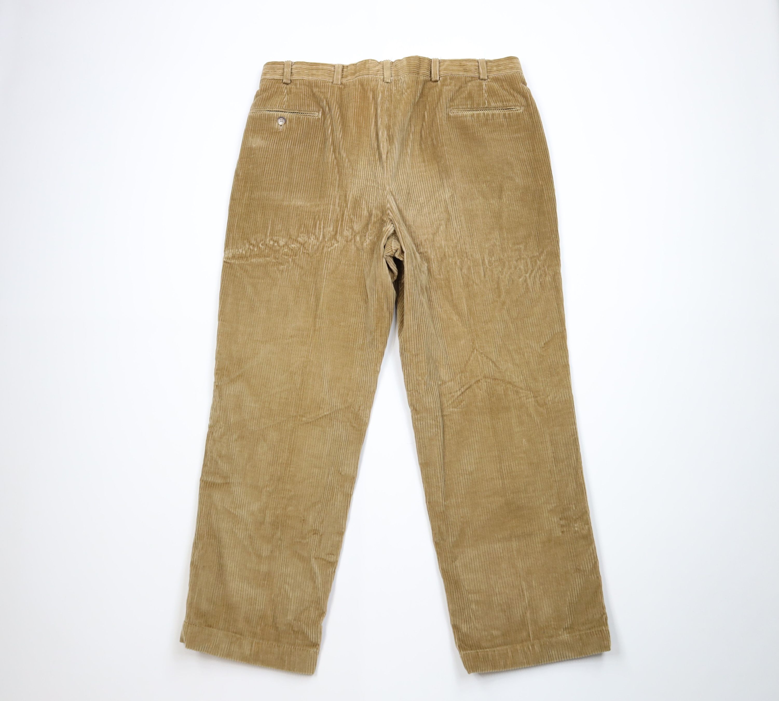 Brooks Brothers Vintage 80s 90s Brooks Brothers Wide Leg Chino Pants Size US 38 / EU 54 - 11 Thumbnail
