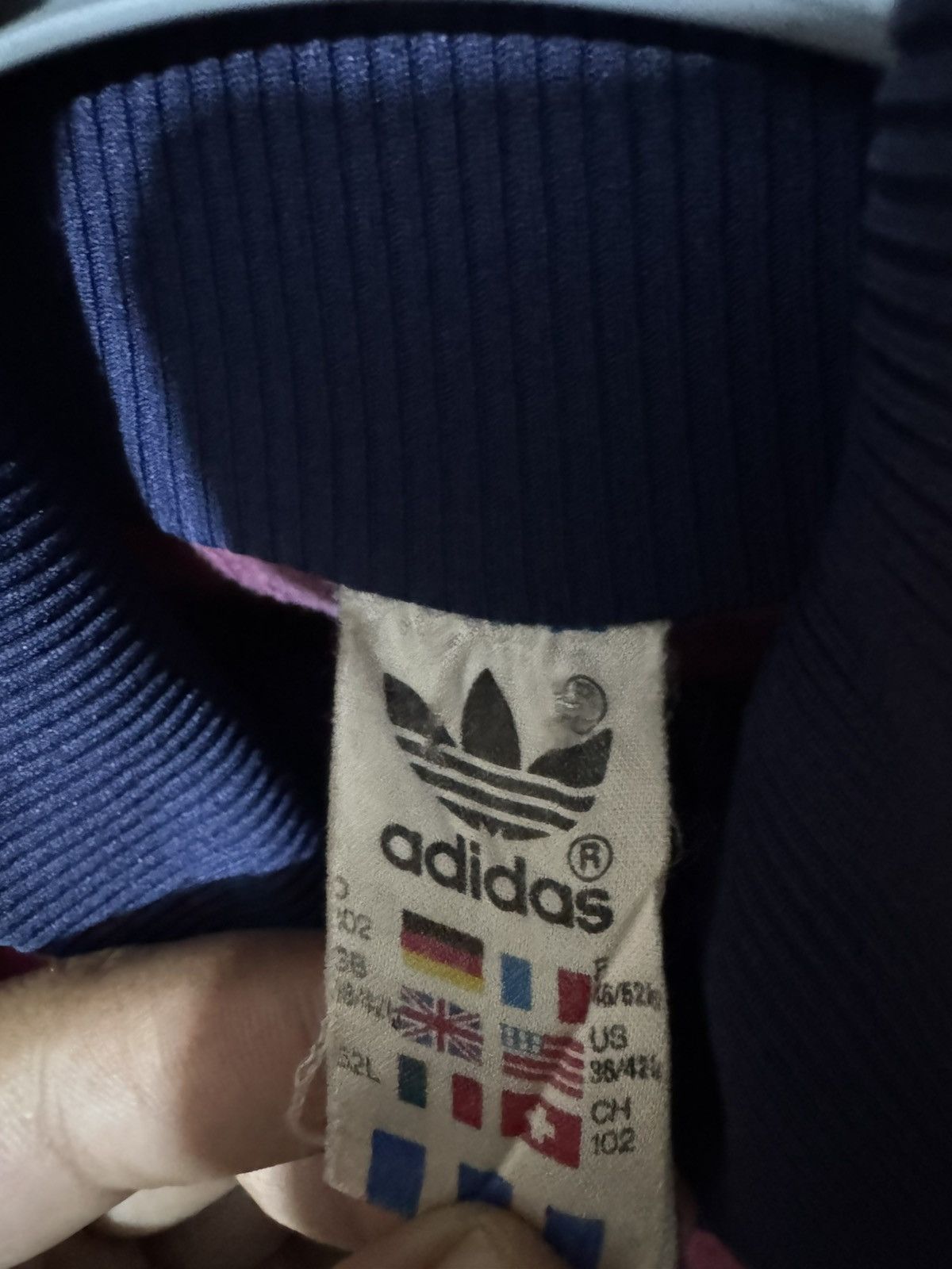 Adidas Combo Vintage Adidas Track Jackets West Germany Size US S / EU 44-46 / 1 - 12 Thumbnail