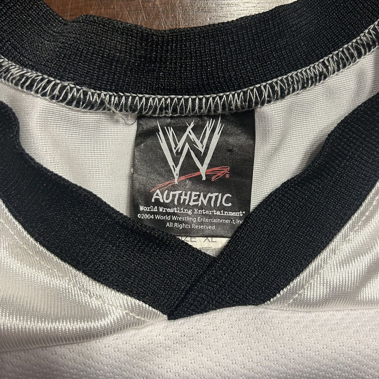 WWE John Cena Chain Gang WWE / WWF Camo Jersey Mens XL 2004 Size US XL / EU 56 / 4 - 8 Thumbnail