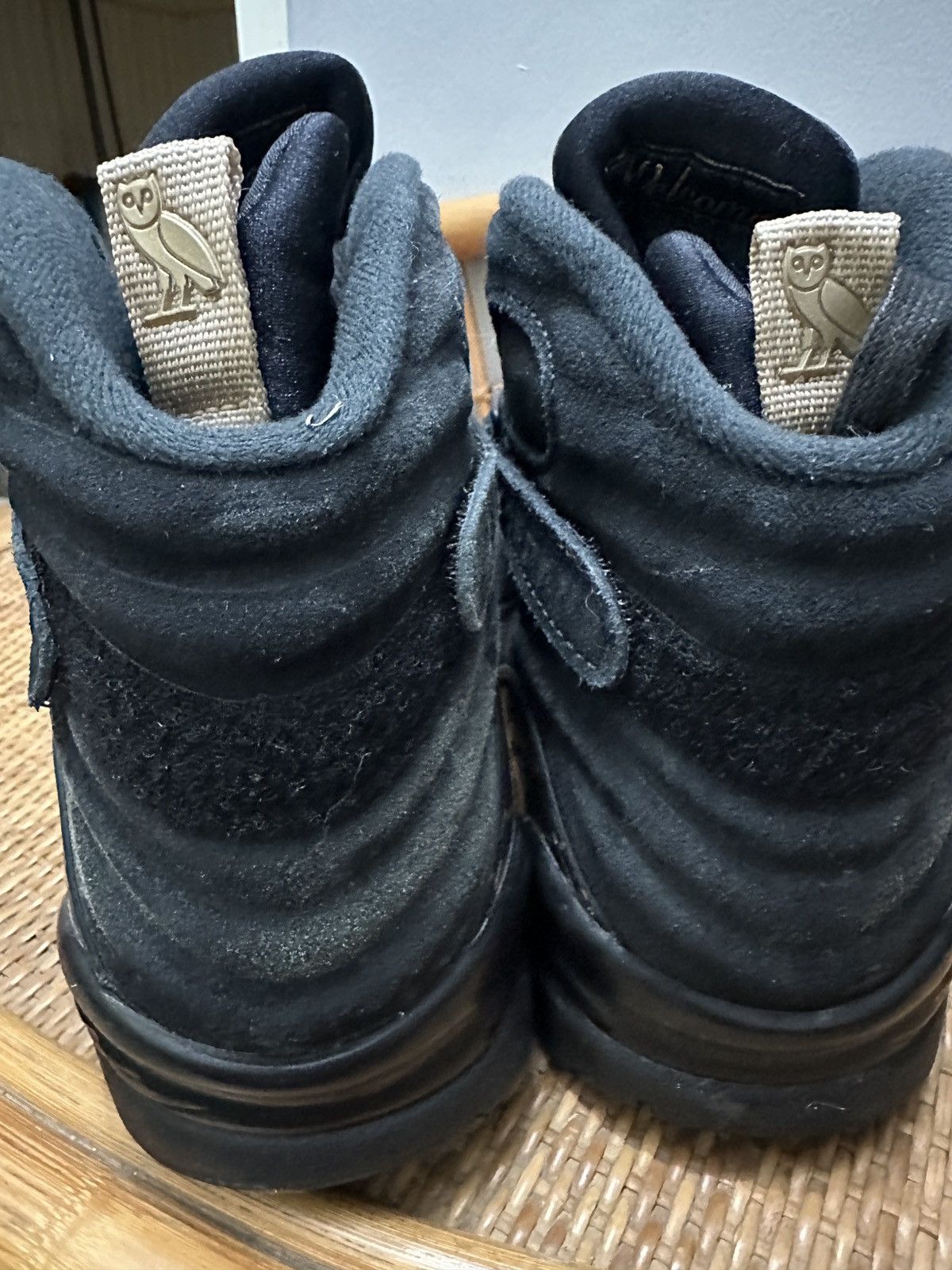 Drake × Jordan Brand × Nike Jordan 8 Ovo Black Size US 8.5 / EU 41-42 - 4 Thumbnail