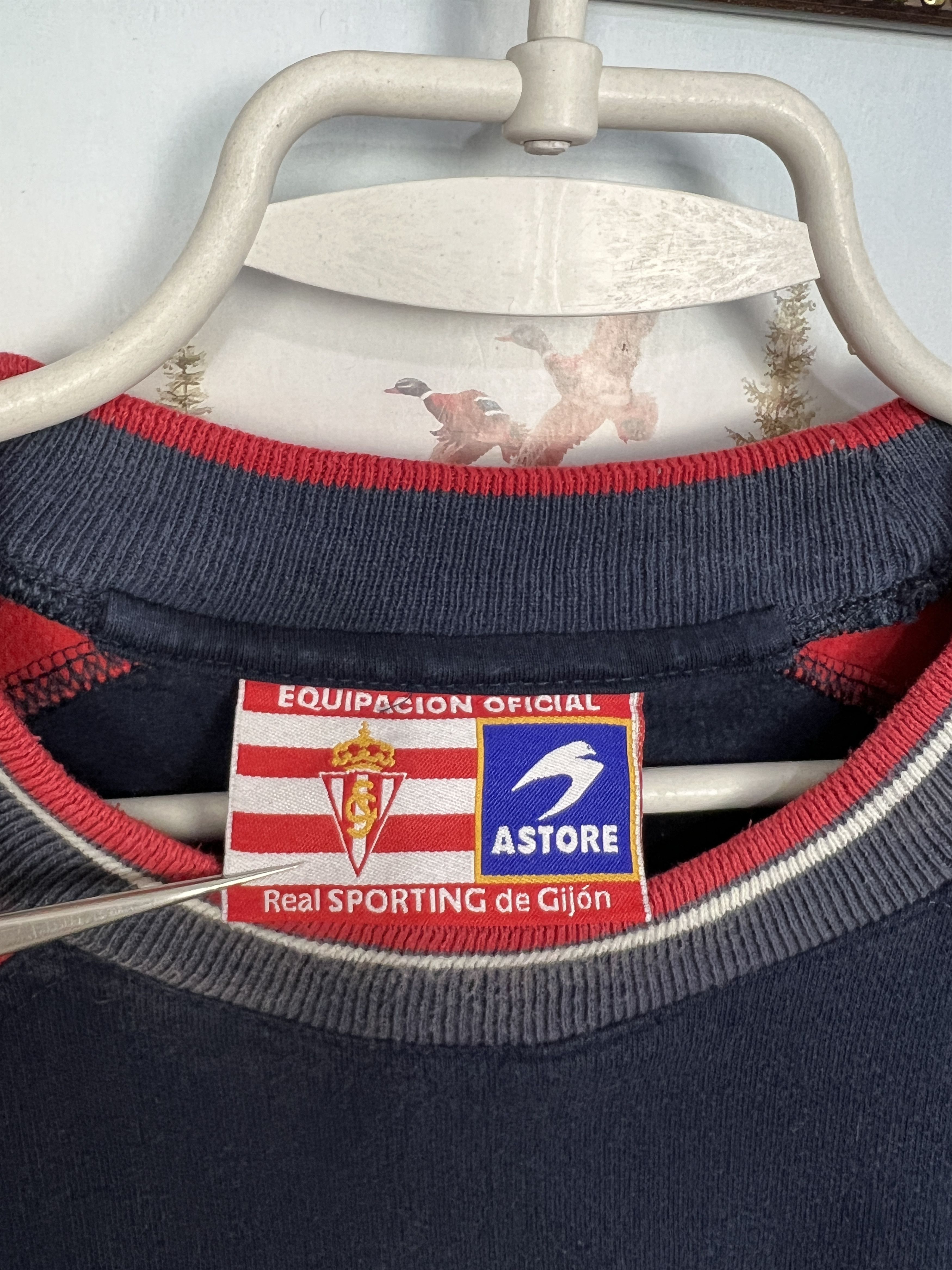 Vintage Sporting Gijon football Sweatshirt Rare Soccer Crewneck Size US XXL / EU 58 / 5 - 6 Thumbnail