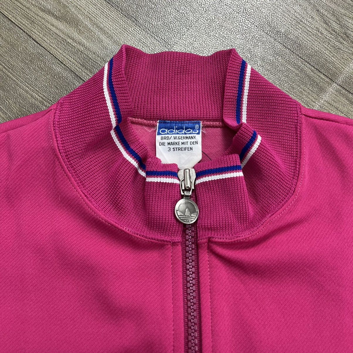 Adidas 1980s Vintage Adidas Descente West Germany Tracktop Jacket Size US M / EU 48-50 / 2 - 7 Thumbnail