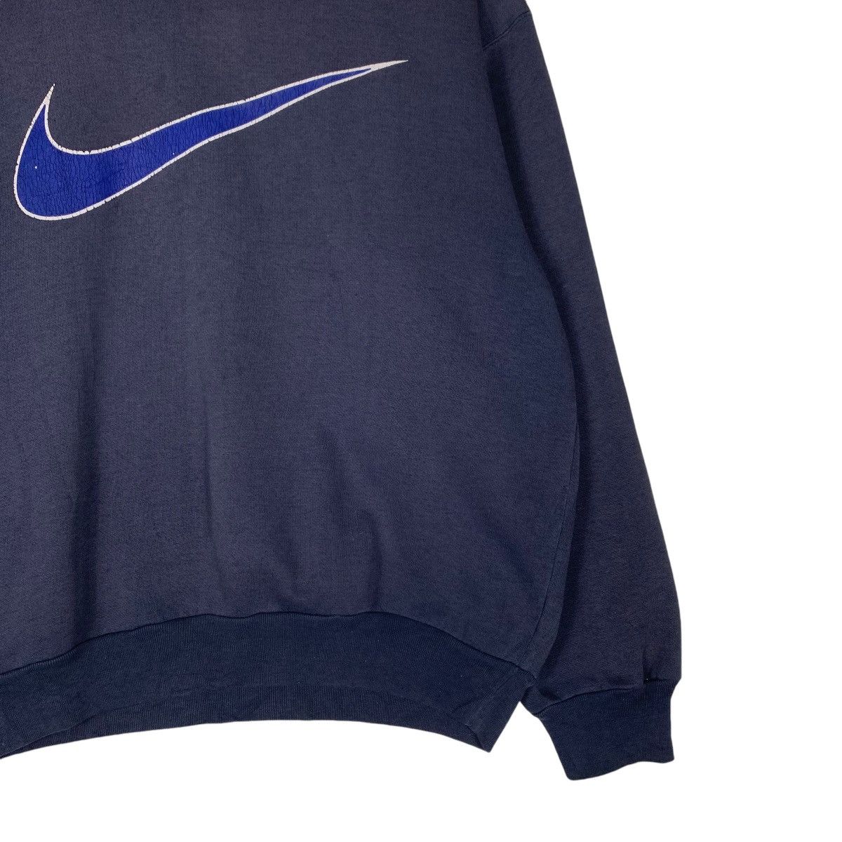 Nike 90's NIKE Swoosh Big Logo Crewneck Sweatshirt #1347-C61 Size US M / EU 48-50 / 2 - 4 Thumbnail