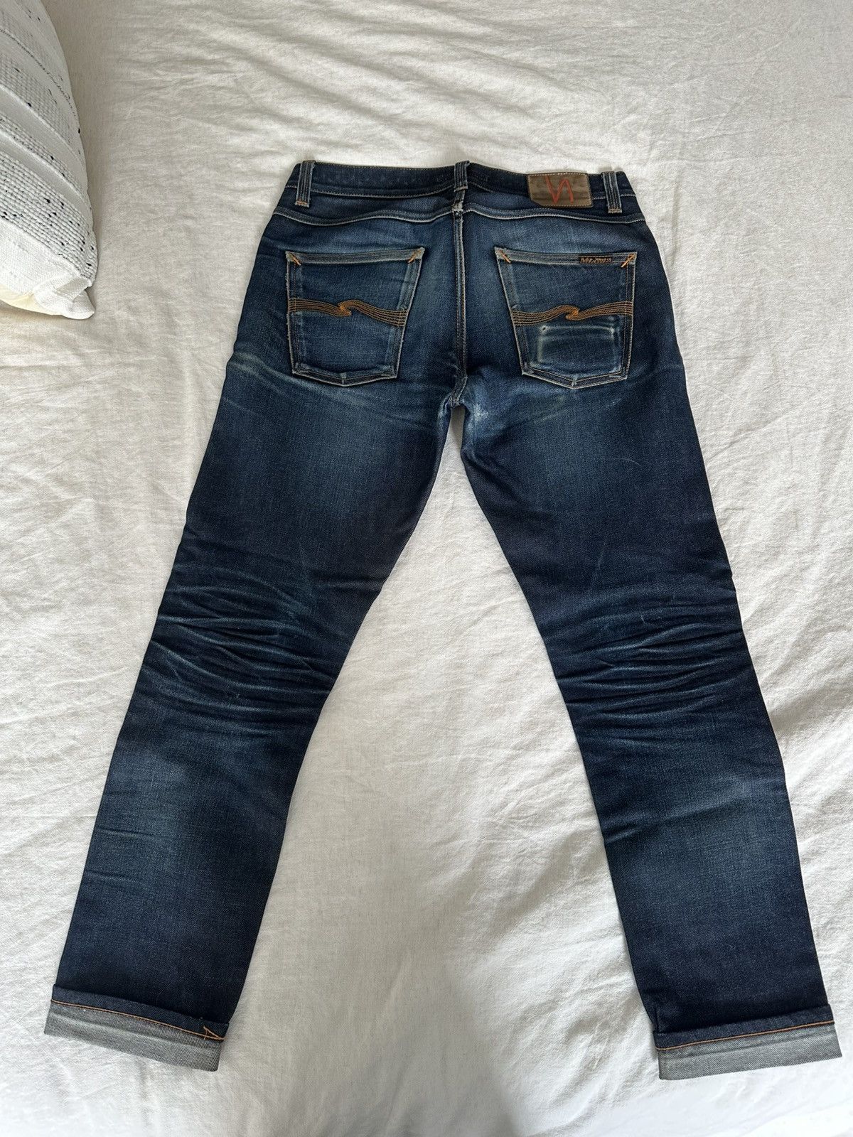 Nudie Jeans Nudie Jeans Lean Dean Selvage 31 x 30 Size US 31 - 6 Thumbnail