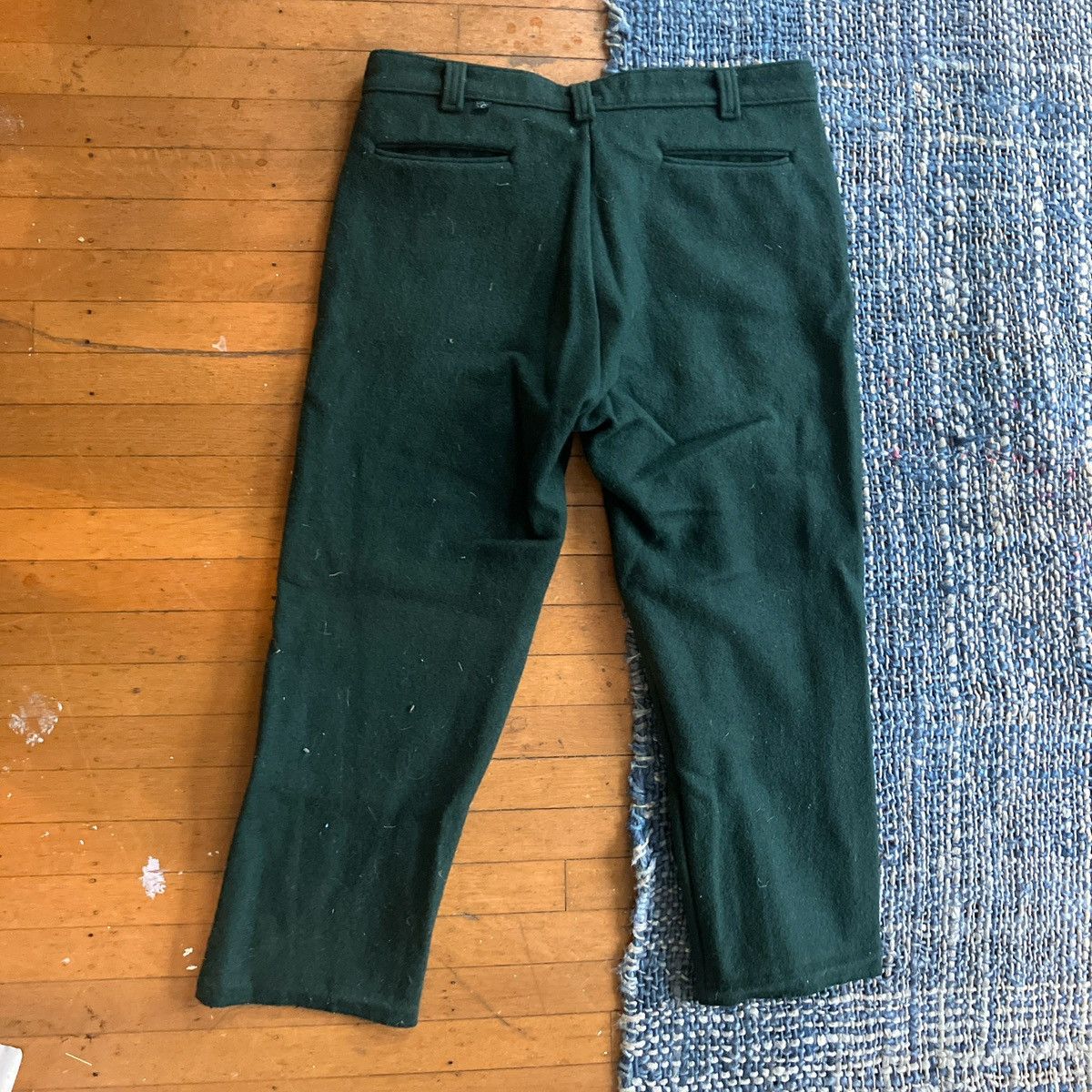 Other Vintage green wool pants Size US 30 / EU 46 - 2 Thumbnail
