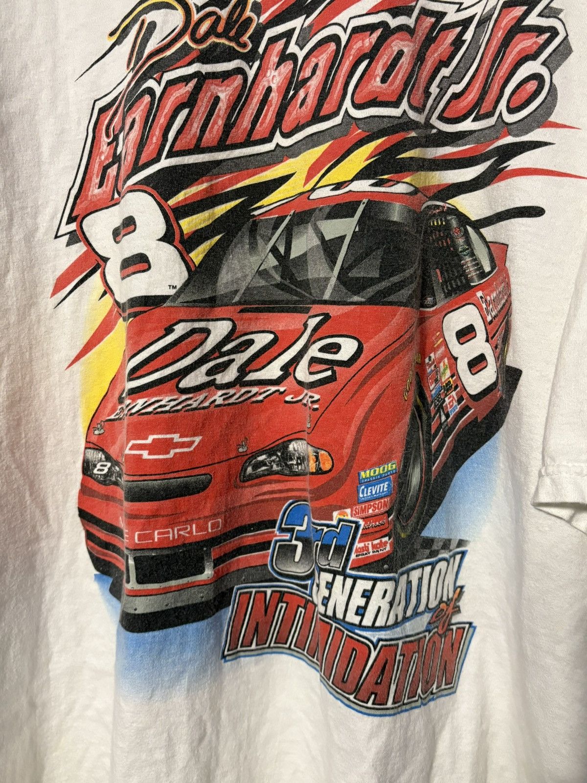 Chase Authentics Y2K Dale Earnhardt Jr NASCAR Shirt Size 2XL Size US XXL / EU 58 / 5 - 2 Thumbnail