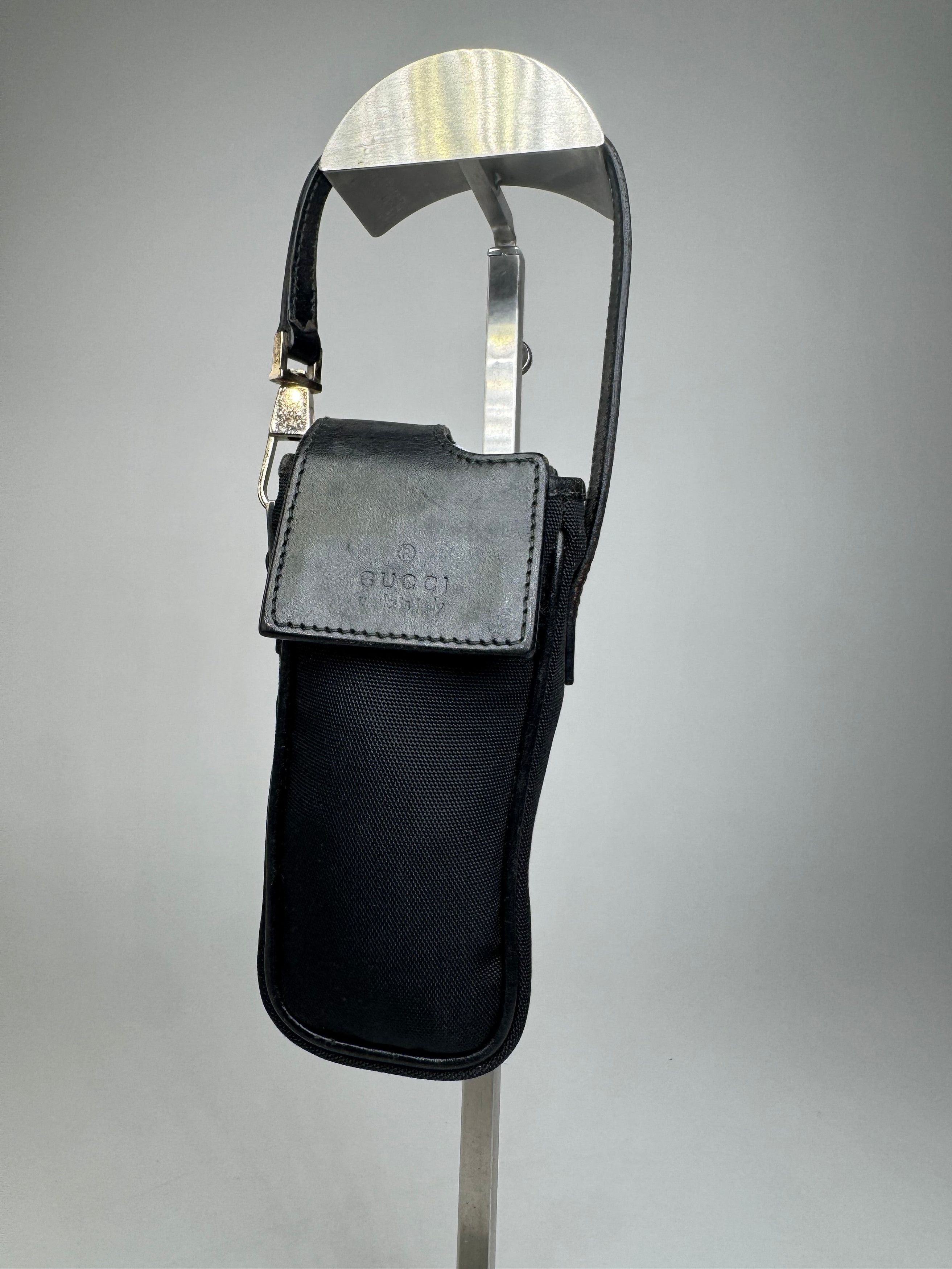 Gucci Vintage Leather Mini Handbag Black Size ONE SIZE - 1 Thumbnail
