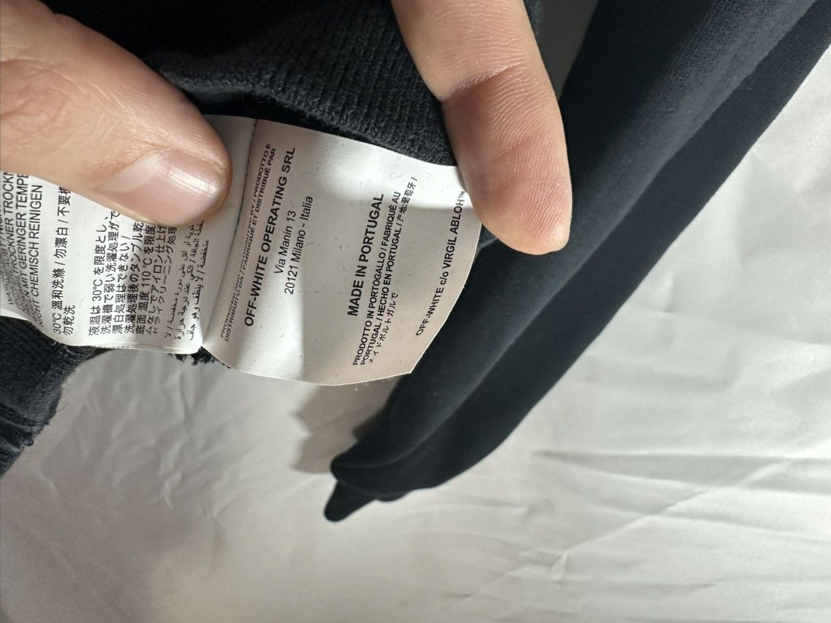 Off-White Off white Hoodie zip Mona Lisa Size US XXS / EU 40 - 11 Thumbnail