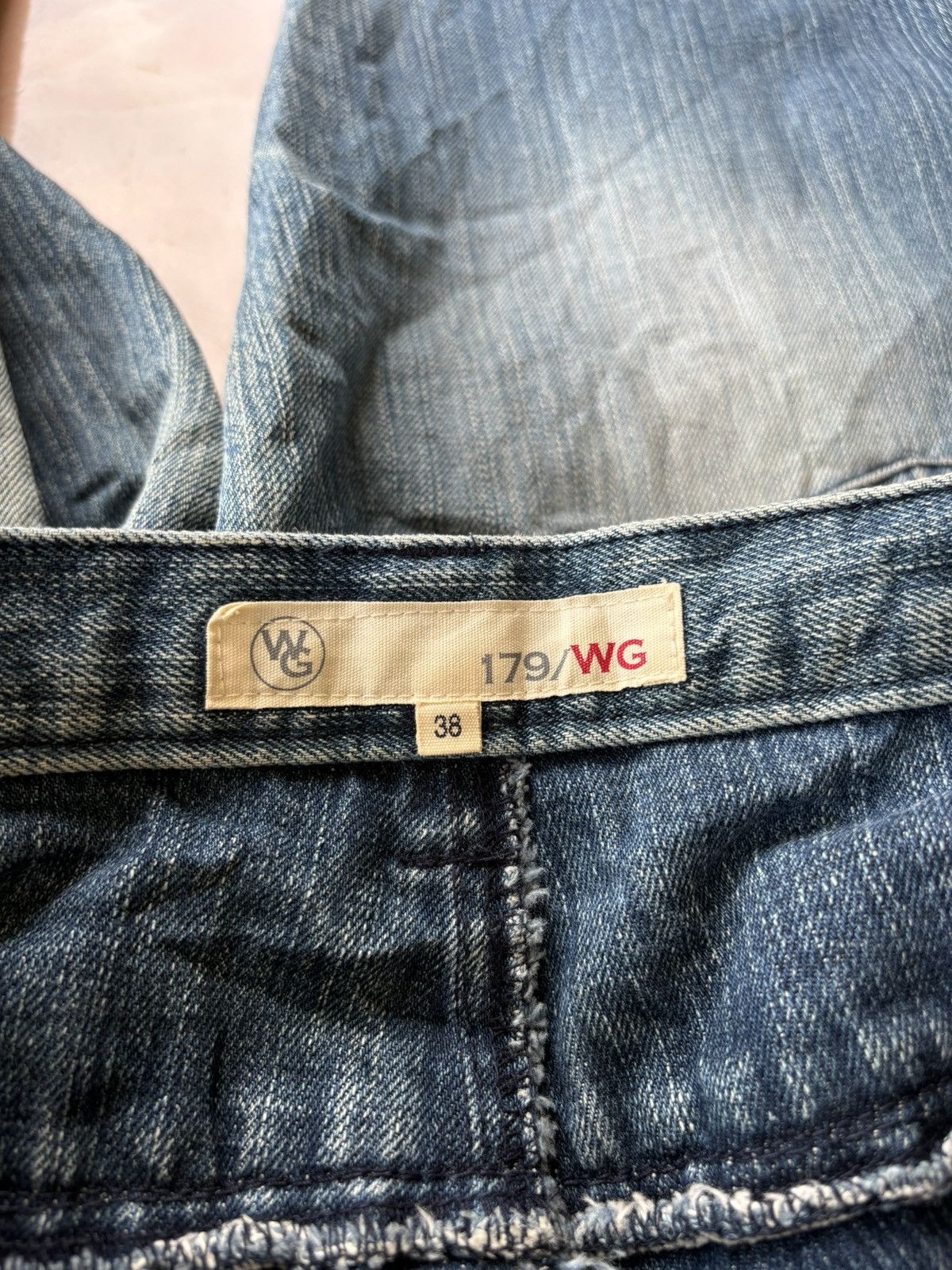 Japanese Brand WG Double Waist Jean Size 26" / US 2 / IT 38 - 12 Thumbnail