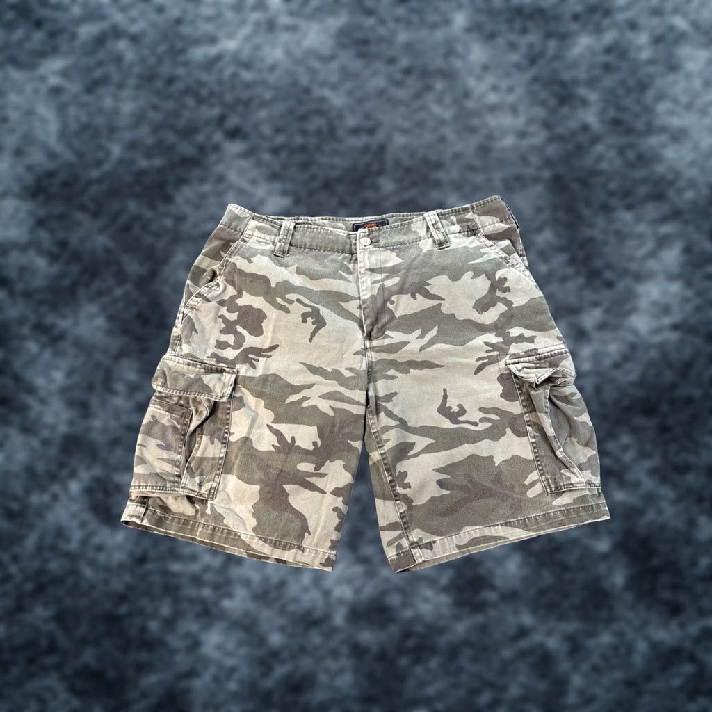 Route 66 VINTAGE Route 66 Cargo Shorts Mens 40 Military Green Camo Paratrooper Rugged Y2K Cargo Size US 40 / EU 56 - 1 Thumbnail