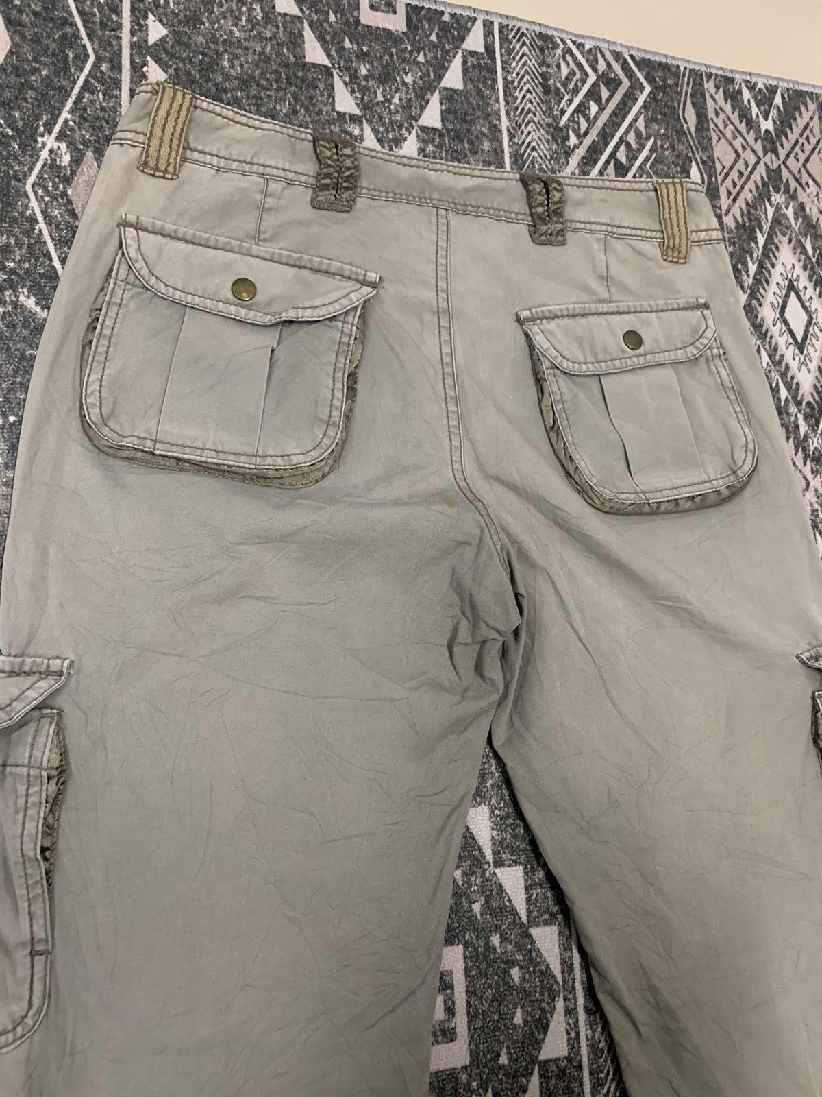 Japanese Brand 🔥RARE 🔥IIMK CARGO TECHTICAL PANT RARE DESIGN Size US 30 / EU 46 - 5 Thumbnail