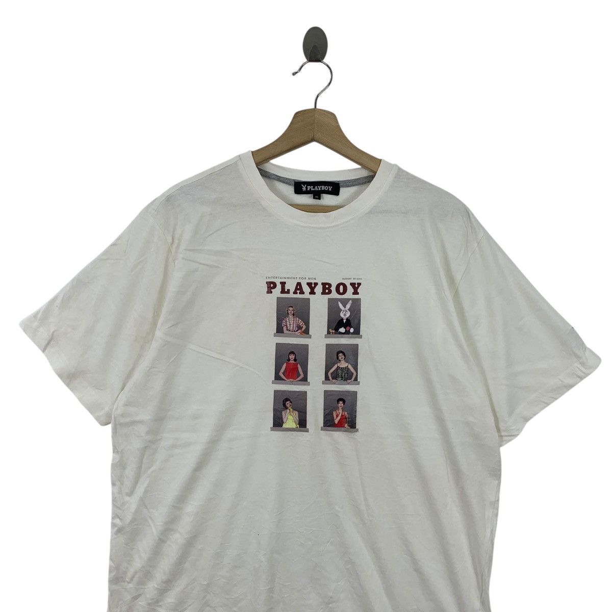 Playboy Vintage PLAYBOY COLLECTION 1958 Centrefold Cover Tee Shirt Size US L / EU 52-54 / 3 - 2 Thumbnail