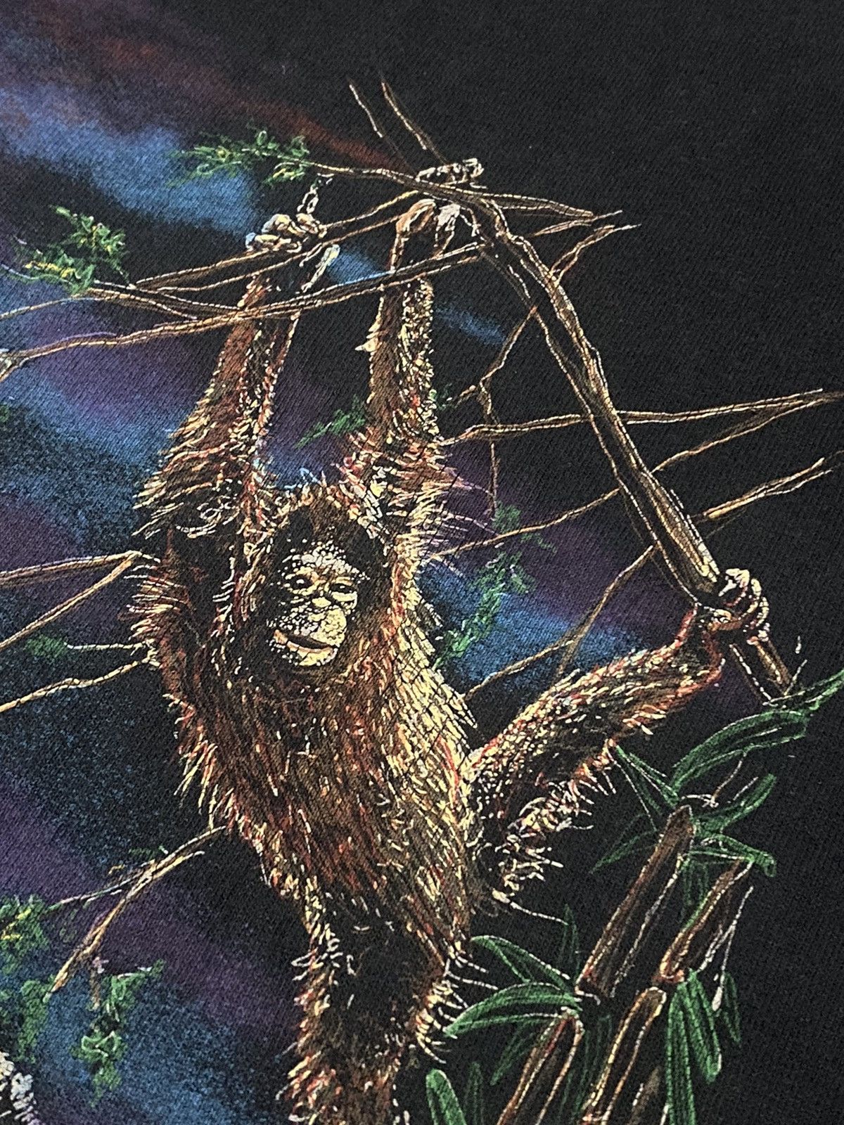 Arts & Science × Vintage FIRE 🔥 VINTAGE 90s HAZELWOODS ART KINGKONG HUMOR ART Size US L / EU 52-54 / 3 - 9 Thumbnail