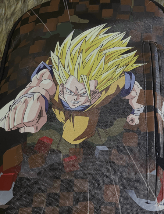 Sprayground Rare Dragon Ball Z Goku SS3 Backpack | Grailed
