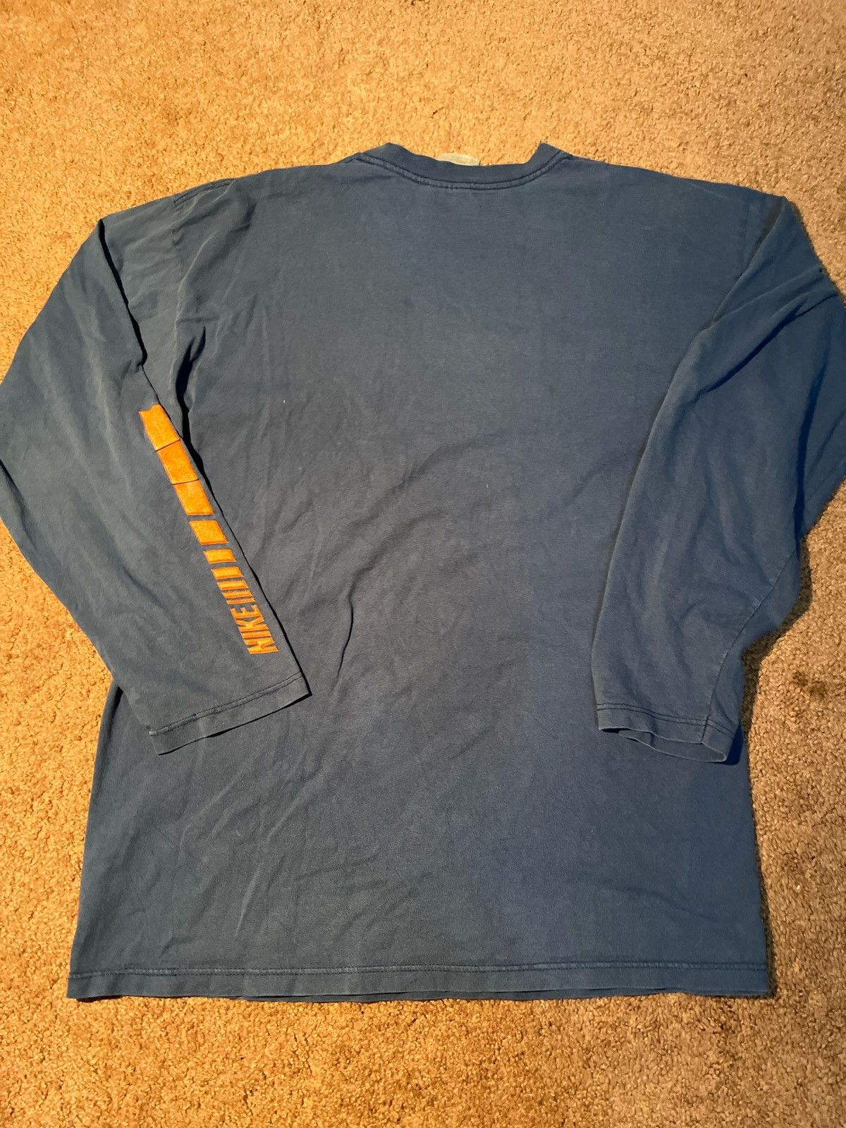 Nike Y2K Nike Blue Skate Tee Sleeve hit size large Size US L / EU 52-54 / 3 - 6 Thumbnail