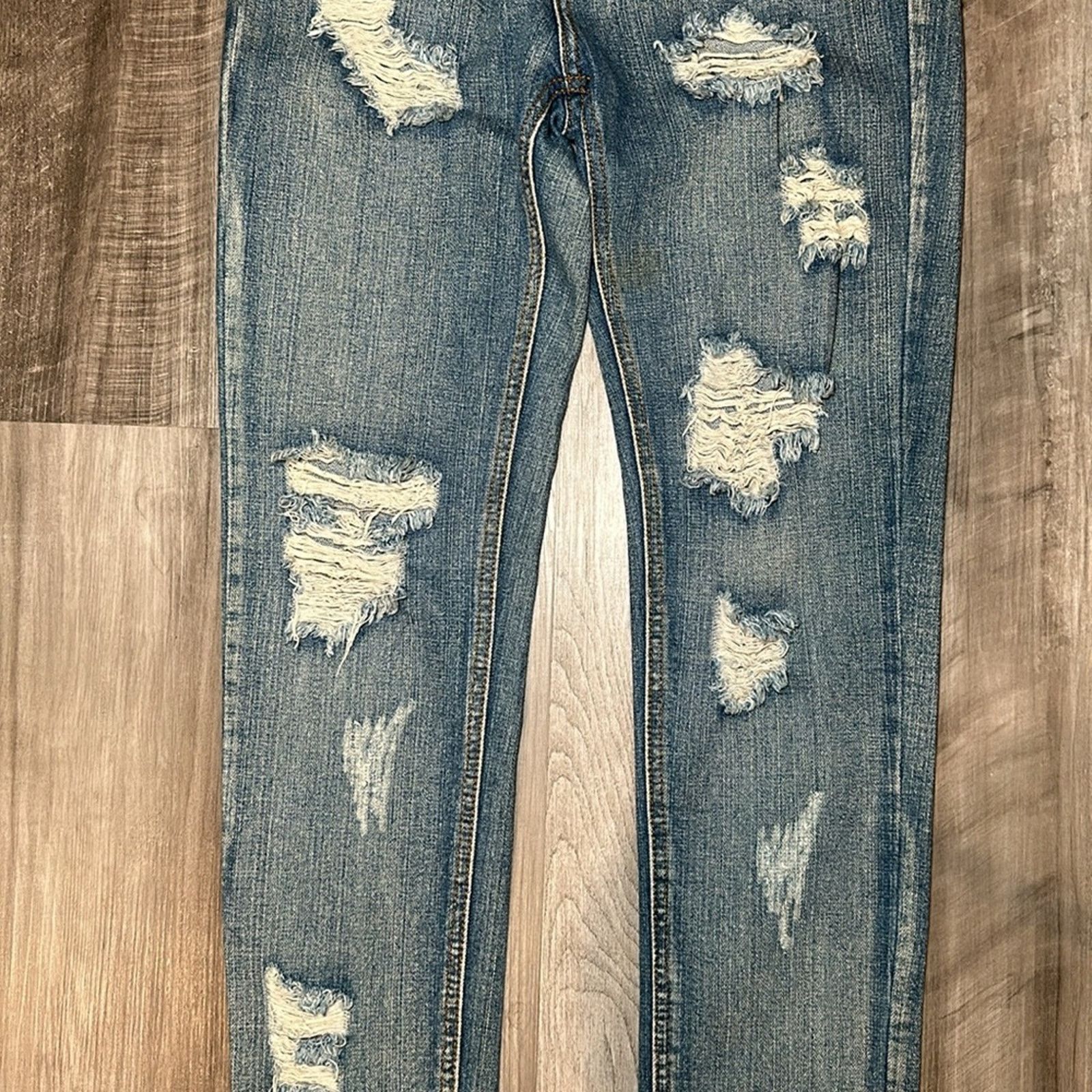 Other Signature8 Straight Distressed Jeans - Small Size 29" - 5 Thumbnail