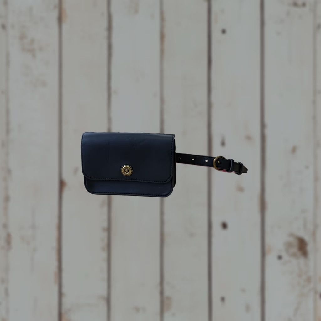 Ralph Lauren Lauren Ralph Lauren Millbrook Belt Bag XS Black Retro Hype Y2K Womens Bag Size ONE SIZE - 1 Thumbnail