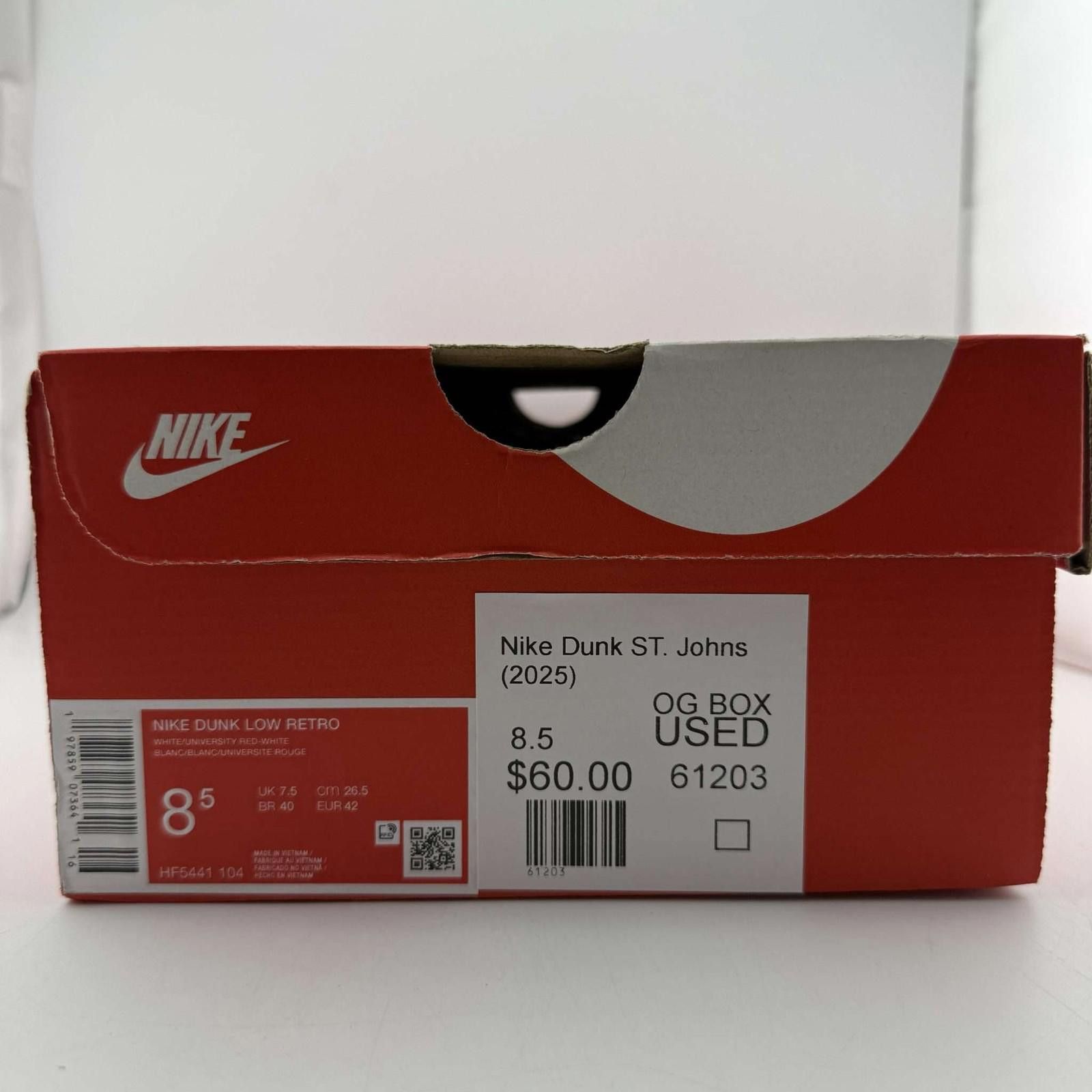 Nike Nike Dunk Low Retro ST. Johns 8.5 Used with Box HF5441-104 Size US 8.5 / EU 41-42 - 8 Thumbnail
