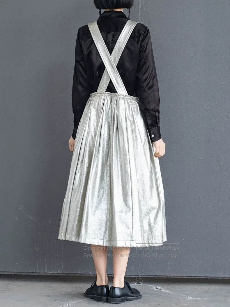 Comme des Garcons Comme Des Garcons Main Line Silver Futuristic Suspender Sk Size XS / US 0-2 / IT 36-38 - 4 Thumbnail