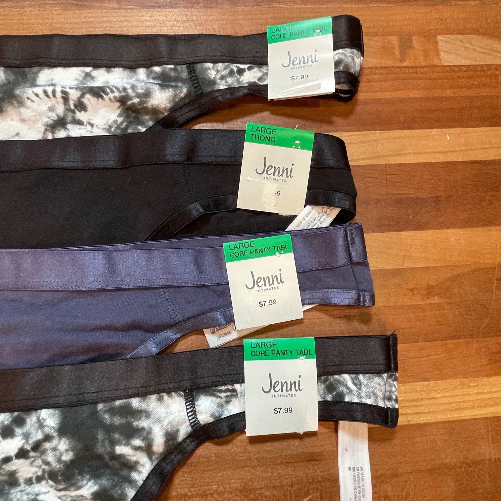 Other Jenni Women's Thong set of 4 Size ONE SIZE - 2 Thumbnail