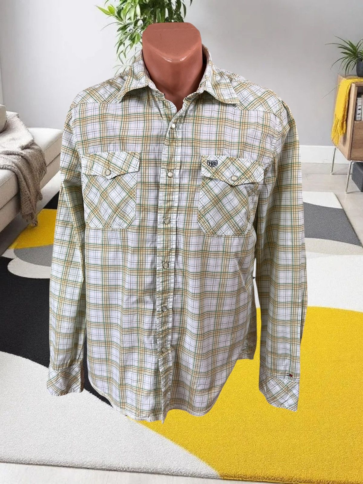 Tommy Hilfiger Hilfiger Denim checked shirt size L Size US L / EU 52-54 / 3 - 1 Thumbnail