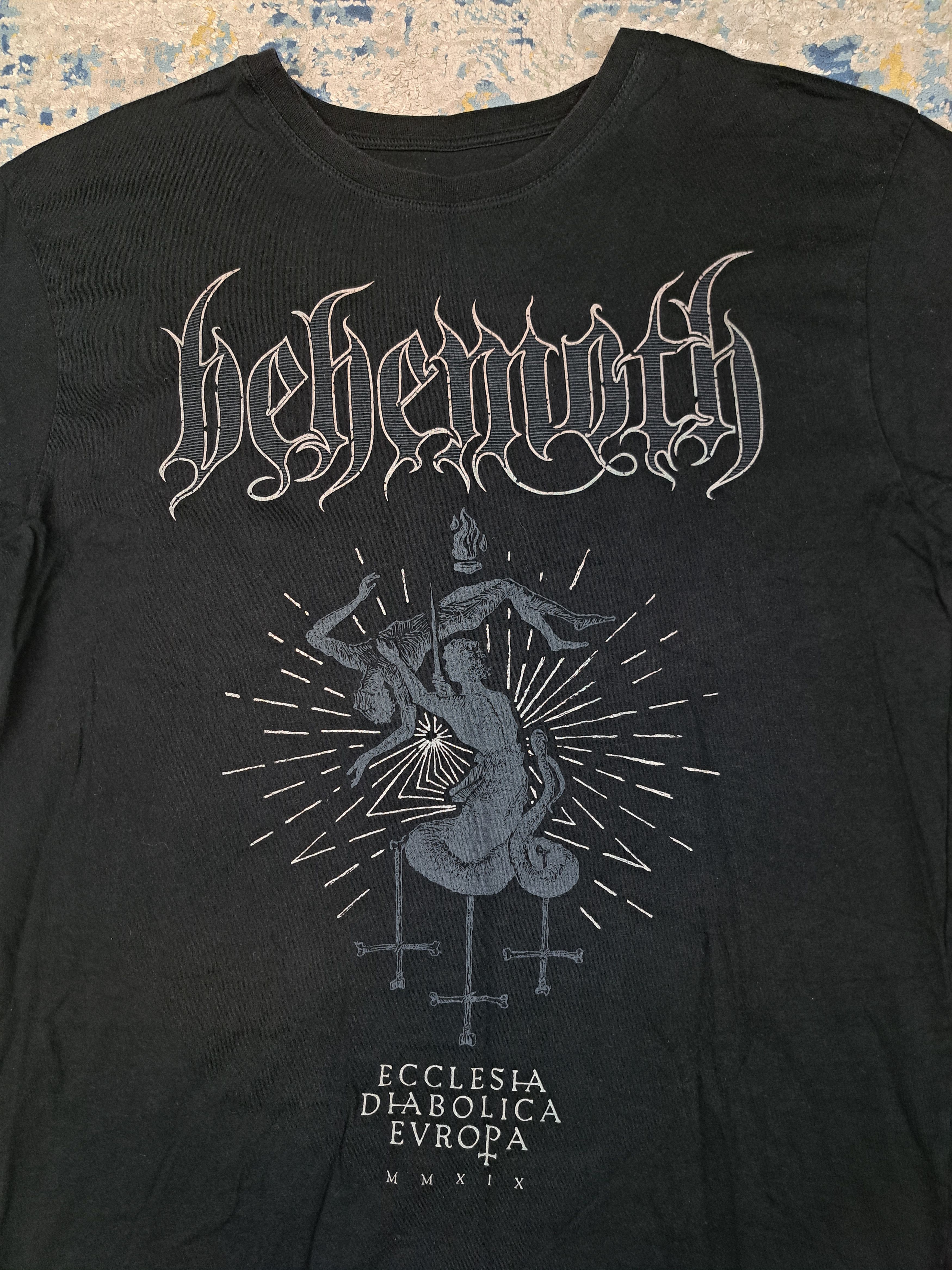 Band Tees Behemoth Ecclesia Diabolica Europa Band Tee Metal Hard Rock Size US XL / EU 56 / 4 - 3 Thumbnail