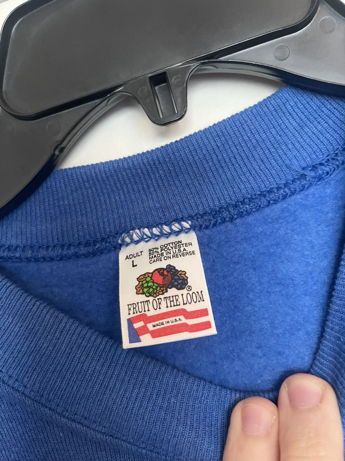 Fruit Of The Loom × Vintage Vintage 1990s-2000s Tommy Sports Pullover Blue Sweater (L) Size US L / EU 52-54 / 3 - 3 Thumbnail