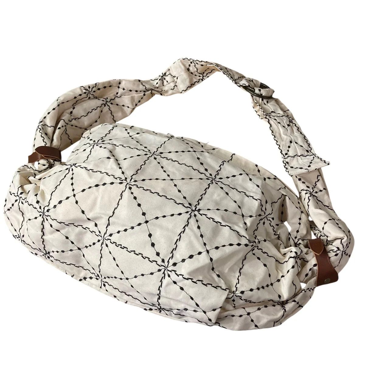 Kapital x Kapital Kountry Snufkin Crossbody Waist Bag in White, Men's