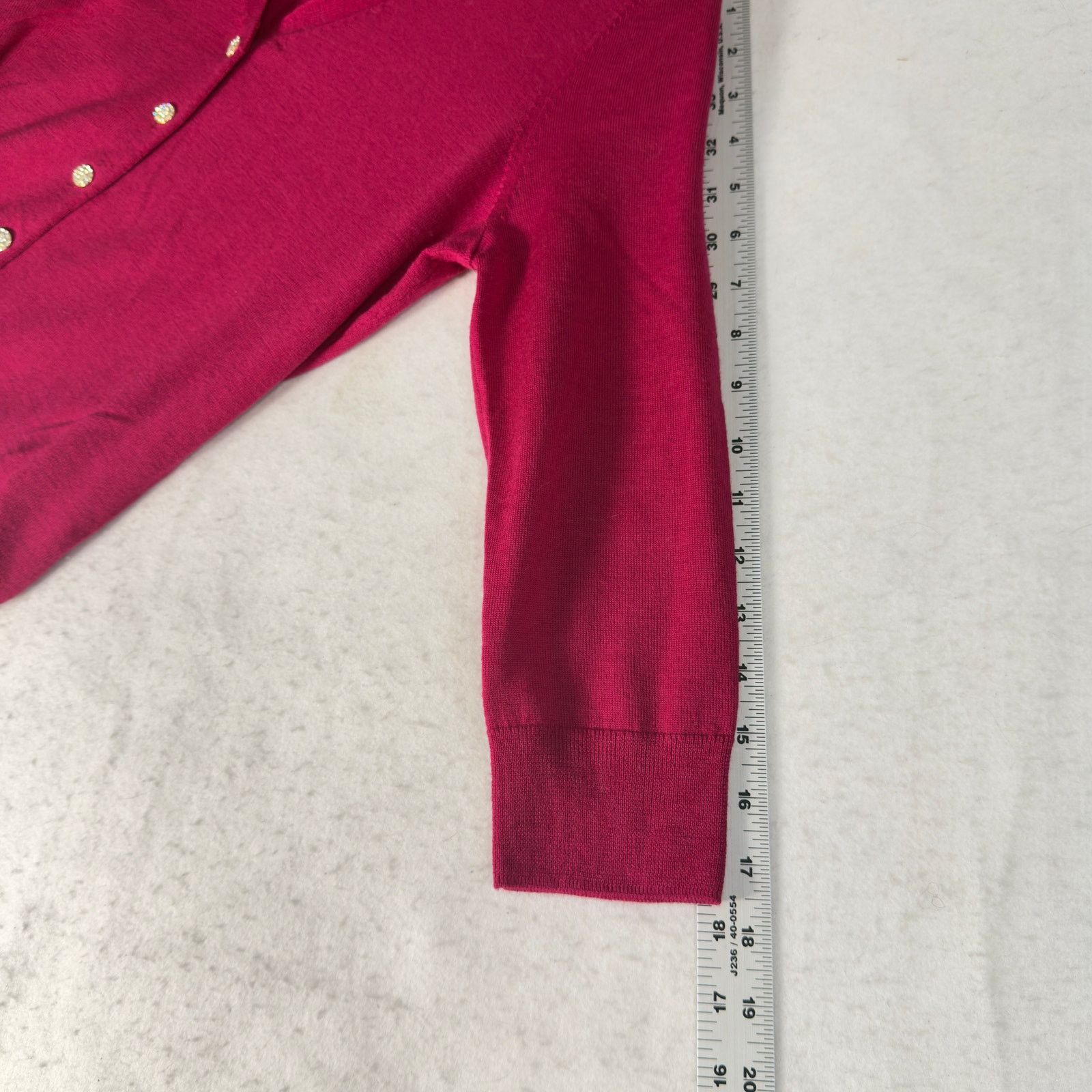 Talbots Talbots Petites 100% Merino Wool Button Up Cardigan Size SP Size ONE SIZE - 10 Thumbnail
