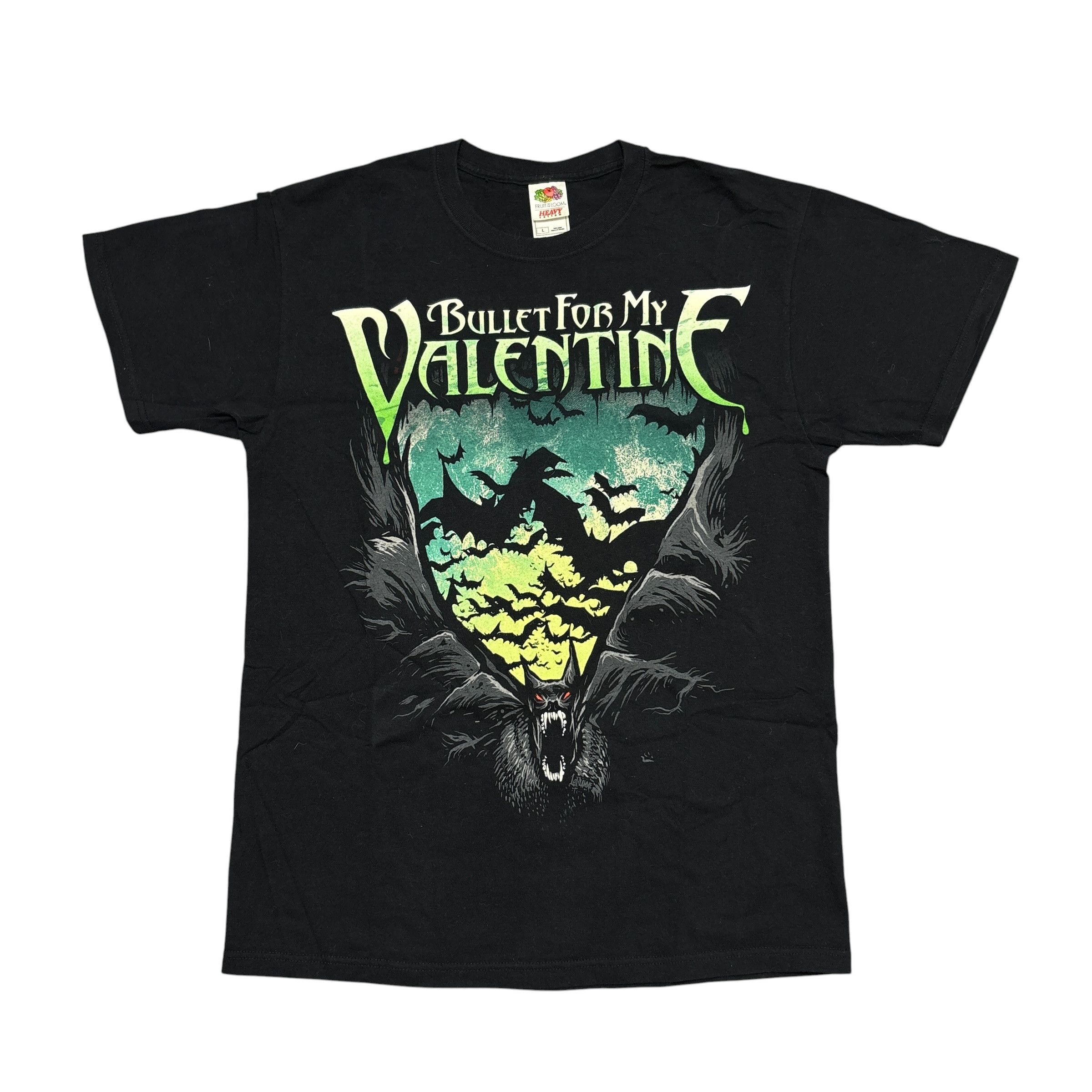 Band Tees Vintage Bullet For My Valentine Shirt Y2K Metalcore Band Tee Size US L / EU 52-54 / 3 - 1 Thumbnail