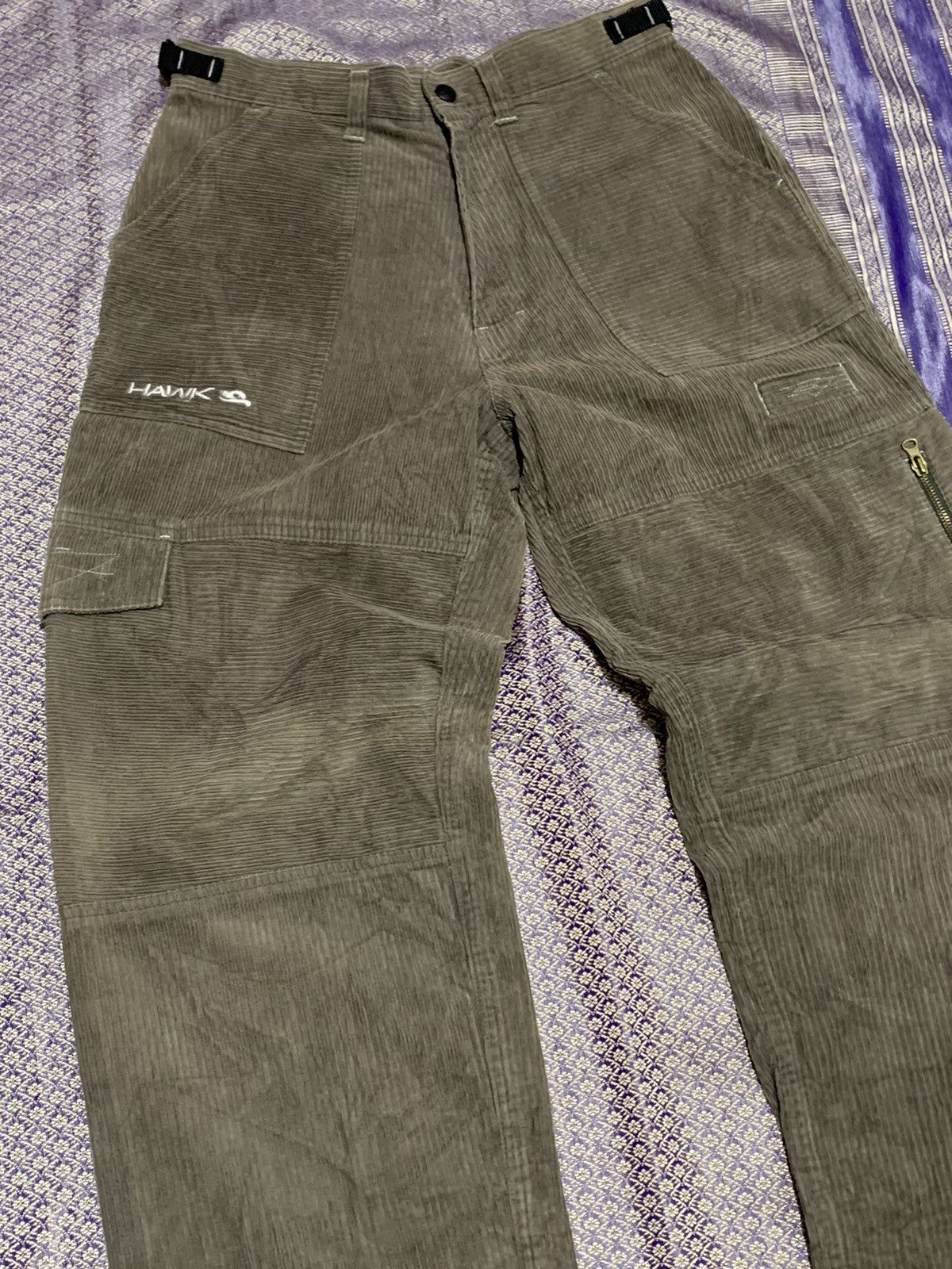 Tony Hawk Tony Hawk Corduroy Cargo Pants Skate Apparel Size US 31 - 7 Thumbnail