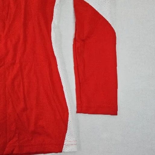 Under Armour Under Armour Volleyball T Shirt Women's S Red Long Sleeve HeatGear Fitted Size S / US 4 / IT 40 - 2 Thumbnail
