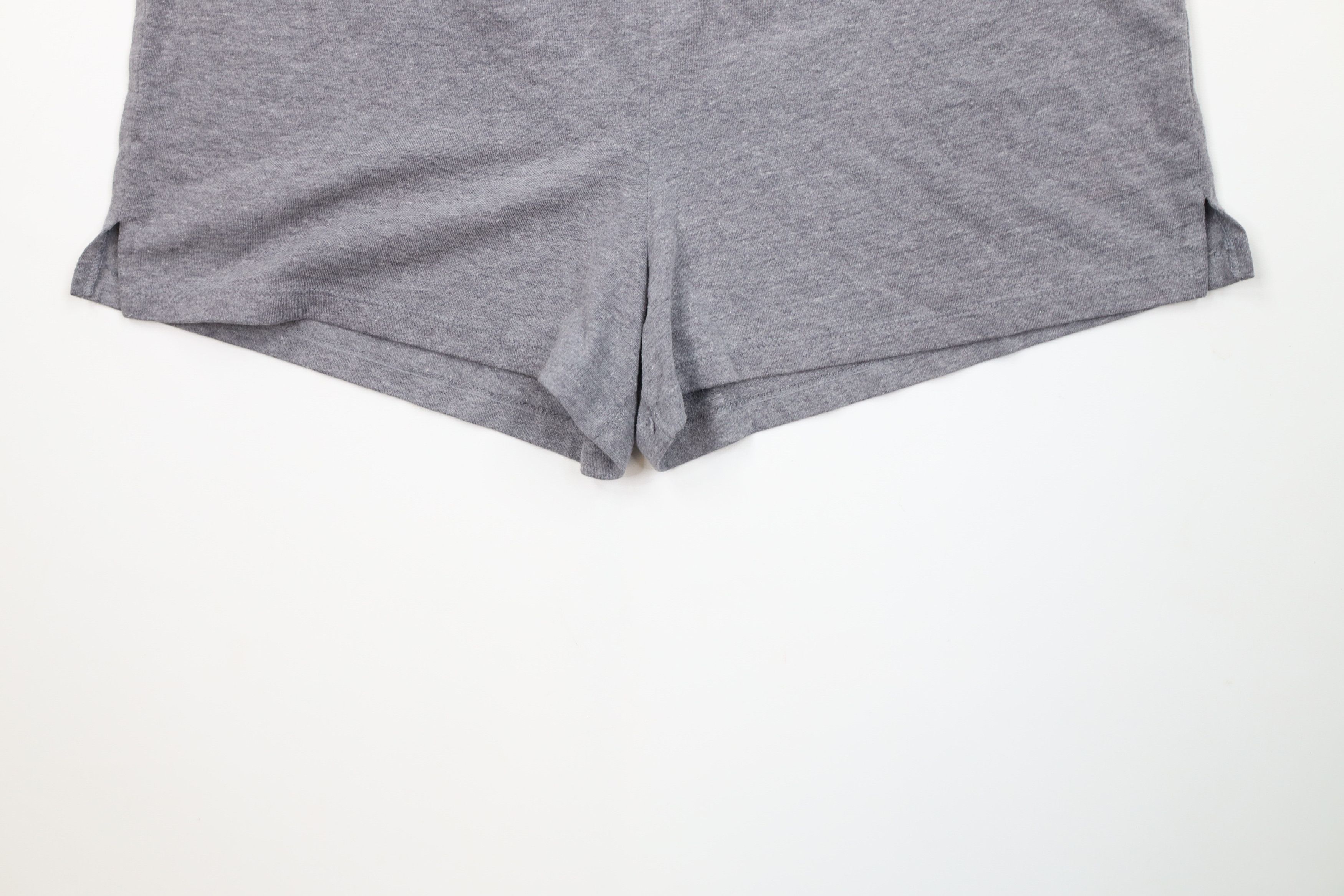 Vintage Vintage 90s Y2K Streetwear Hot Booty Shorts Heather Gray Size 28" / US 6 / IT 42 - 4 Thumbnail