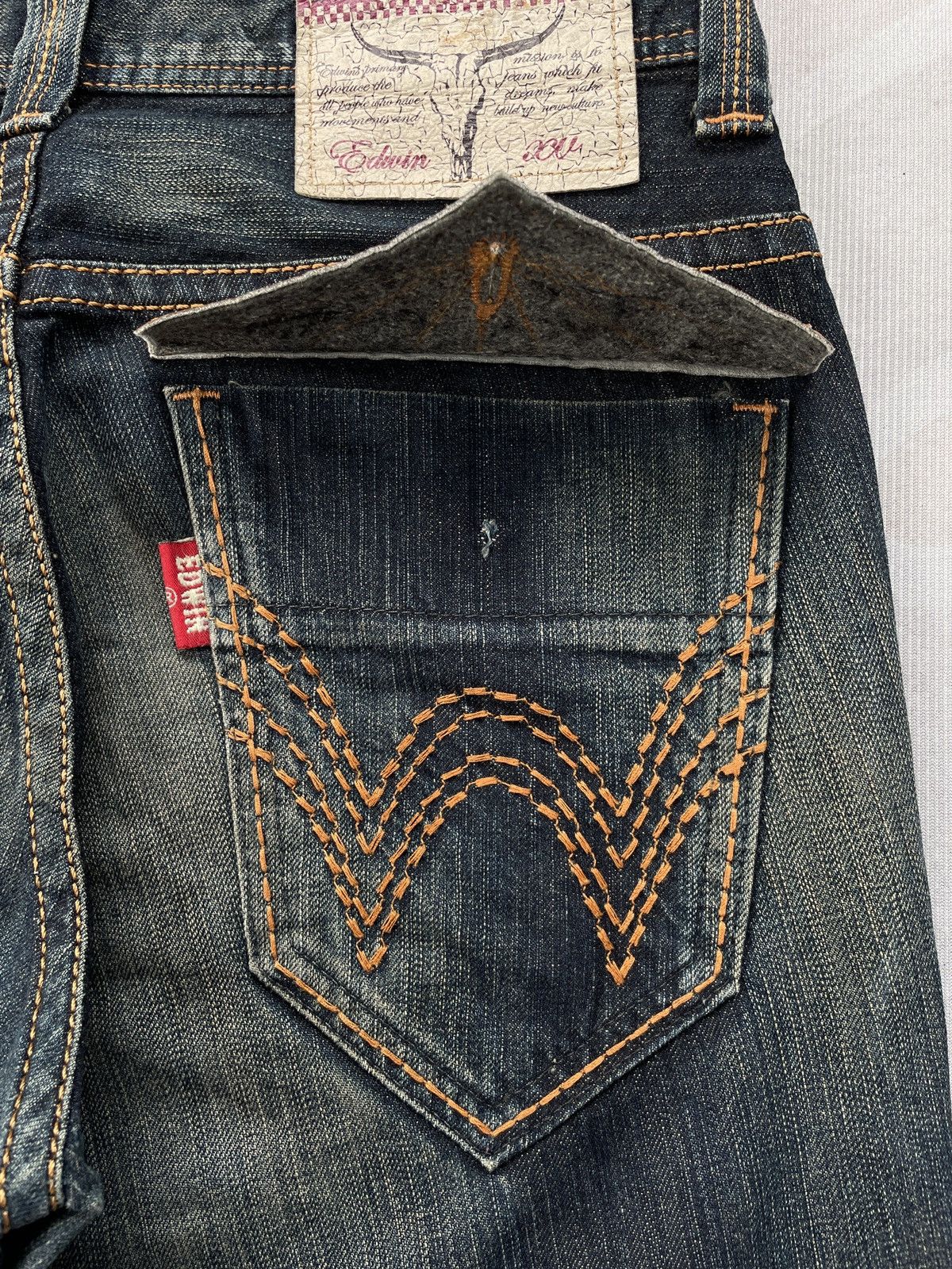 Edwin × Japanese Brand Edwin 431 XVS Jeans (LG158) Size US 30 / EU 46 - 10 Thumbnail