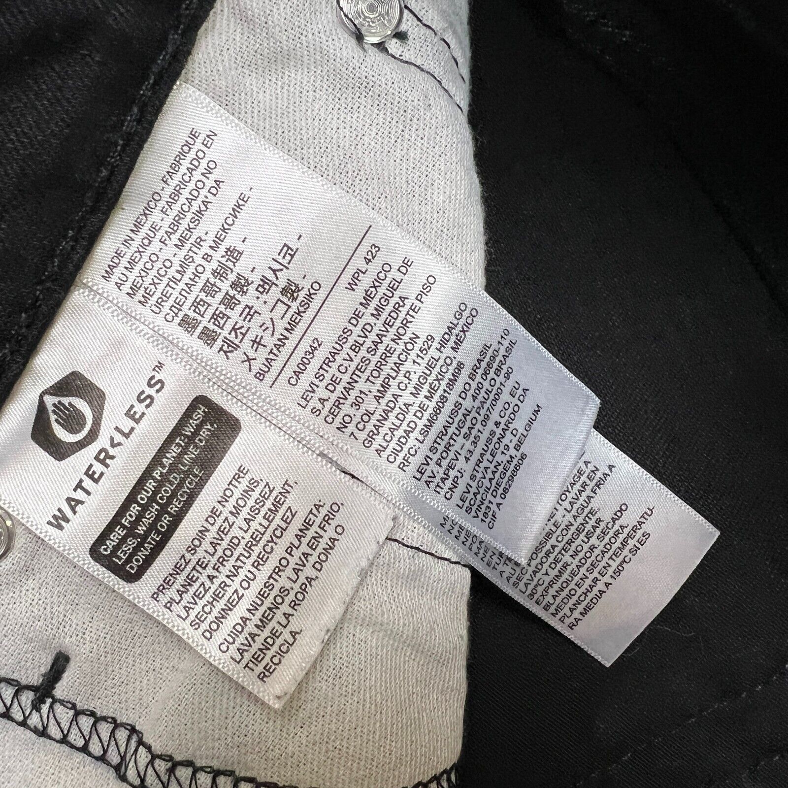Levi's × Vintage Levi's 511 Jeans 30x30 Slim Dark Wash American Denim Pants Size US 30 / EU 46 - 9 Thumbnail