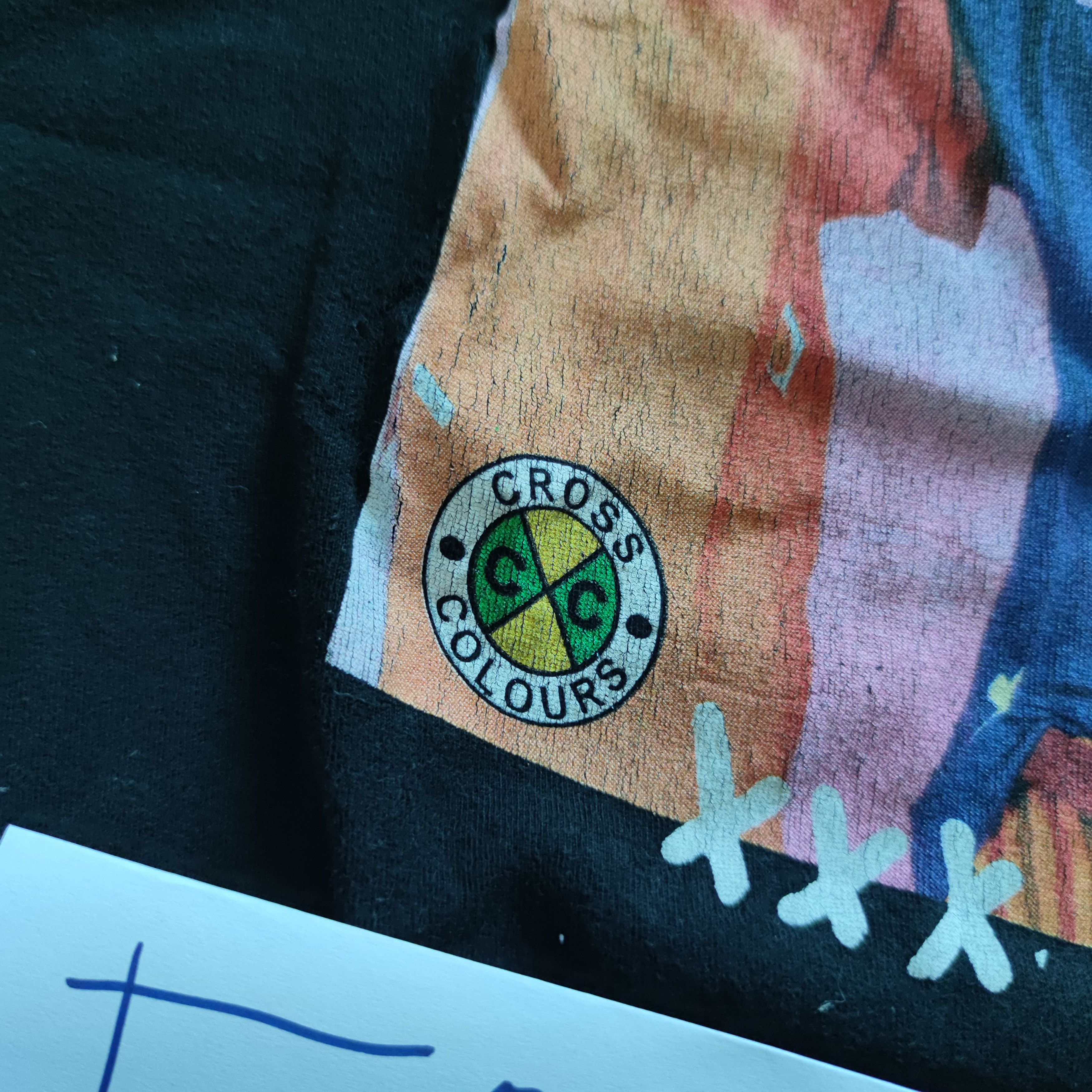 Band Tees × Cross Colours × Rap Tees CROSS COLOURS x TLC 1992 TSHIRT Size US M / EU 48-50 / 2 - 8 Thumbnail