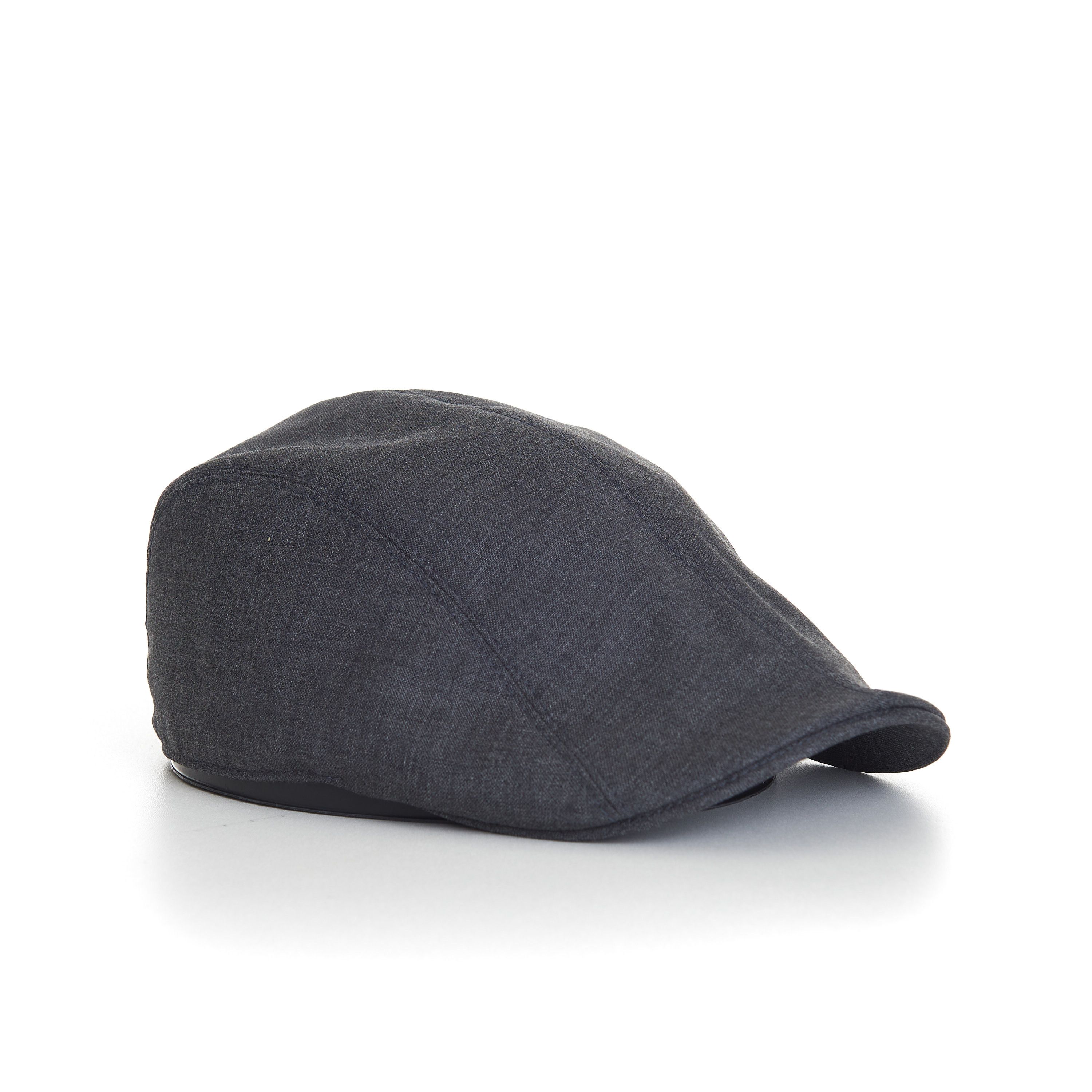 Brunello Cucinelli Flat Cap In Fresco Virgin Wool & Logo Embroidery Size S Size ONE SIZE - 7 Thumbnail