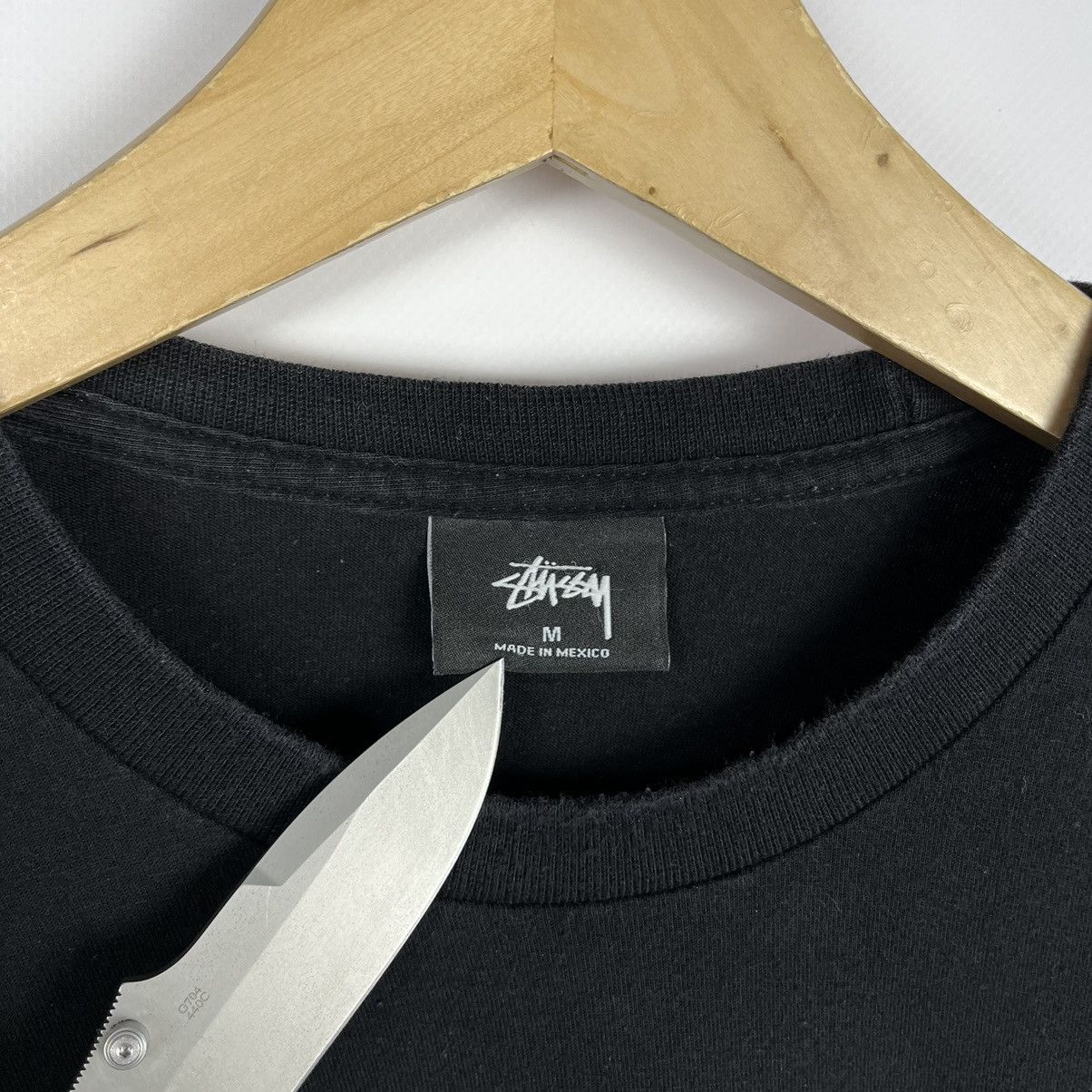 Stussy × Vintage Vintage Stussy big logo longsleeve 90’s Size US M / EU 48-50 / 2 - 4 Thumbnail