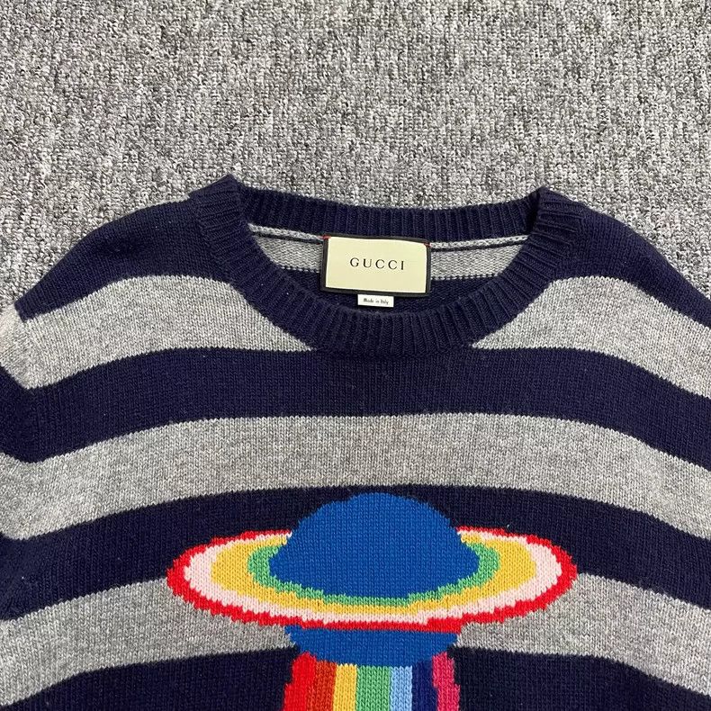 Gucci Gucci s knitwear long sleeve round neck sweater 2501-Nextar Size US S / EU 44-46 / 1 - 3 Thumbnail