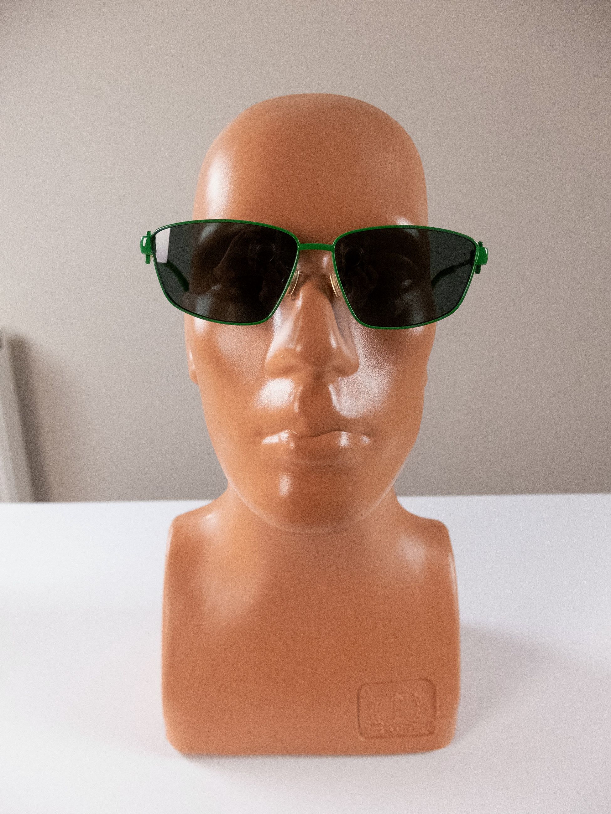 Bottega Veneta BOTTEGA VENETA Turn green square metal sunglasses BV1185S Size ONE SIZE - 12 Thumbnail