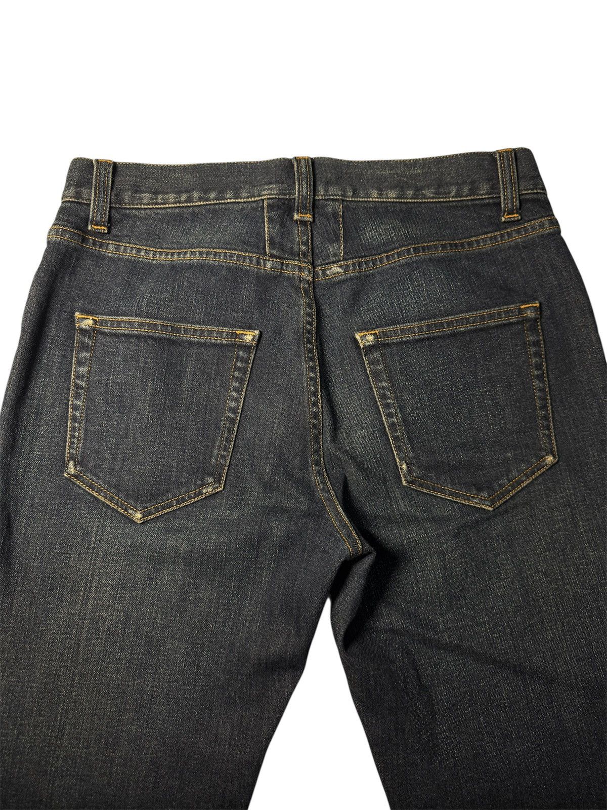 Yves Saint Laurent FW16 Saint Laurent by Hedi Slimane Dirty Blue D02 Jeans Size US 28 / EU 44 - 3 Thumbnail