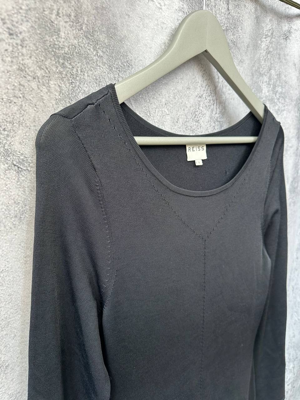 Designer × Reiss REISS Sky Viscose Midi Dress Round Neck Women's Size Small Size S / US 4 / IT 40 - 4 Thumbnail