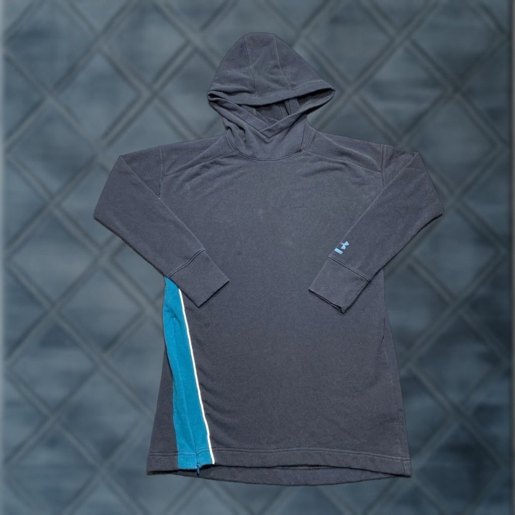 Under Armour Under Armour Hoodie Womens XS Black Logo Pullover Sweatshirt Hooded Size XS / US 0-2 / IT 36-38 - 1 Thumbnail