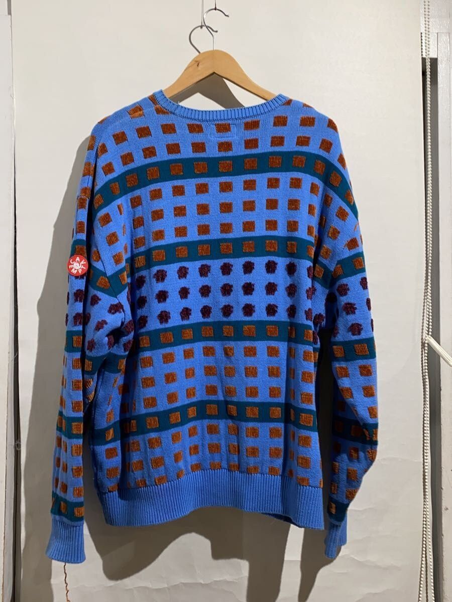Cav Empt Blue Wool Knit Sweater (thick) Size US L / EU 52-54 / 3 - 2 Thumbnail