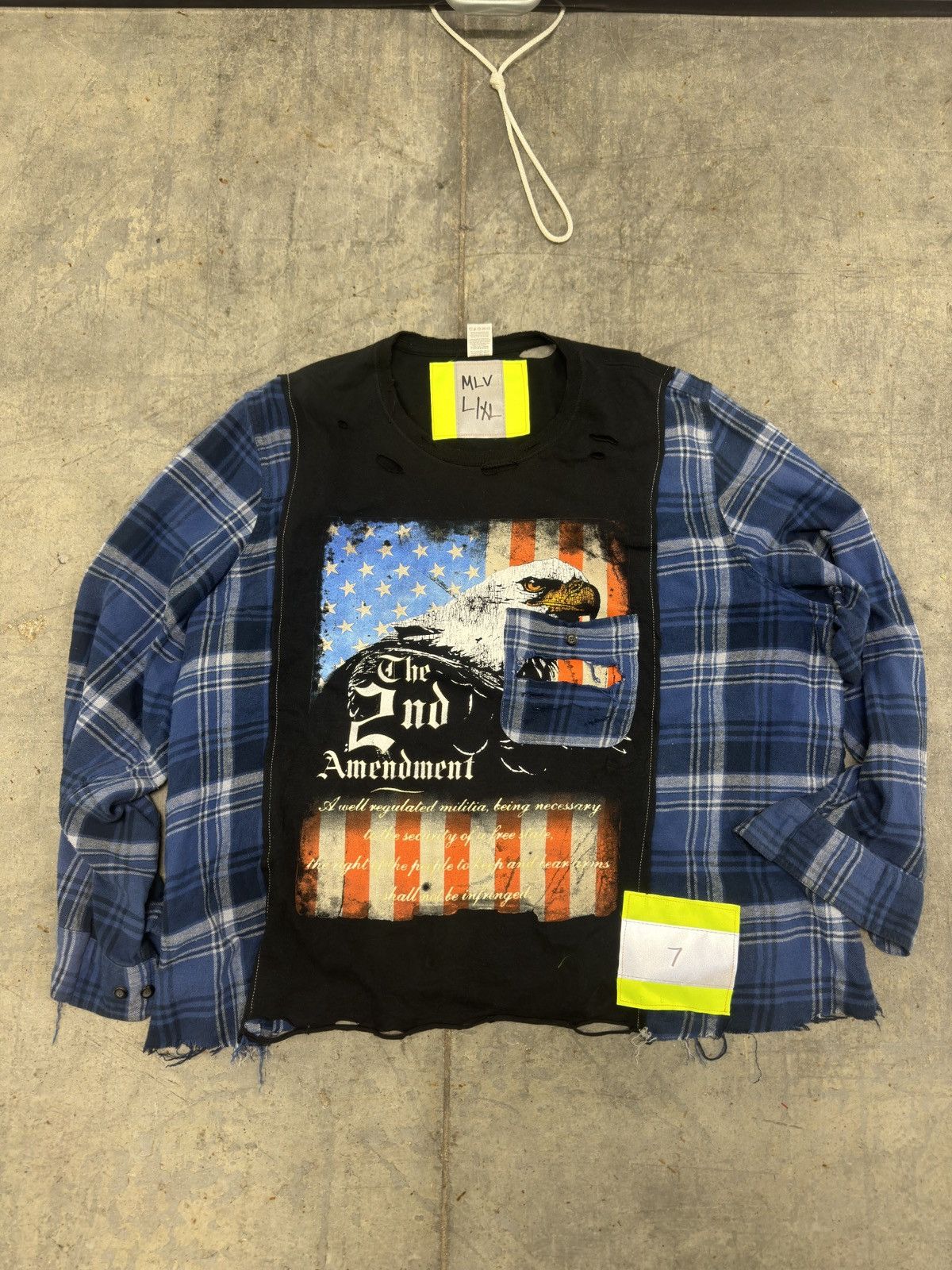 Other Reworked T-shirt/Flannel Size US L / EU 52-54 / 3 - 1 Thumbnail